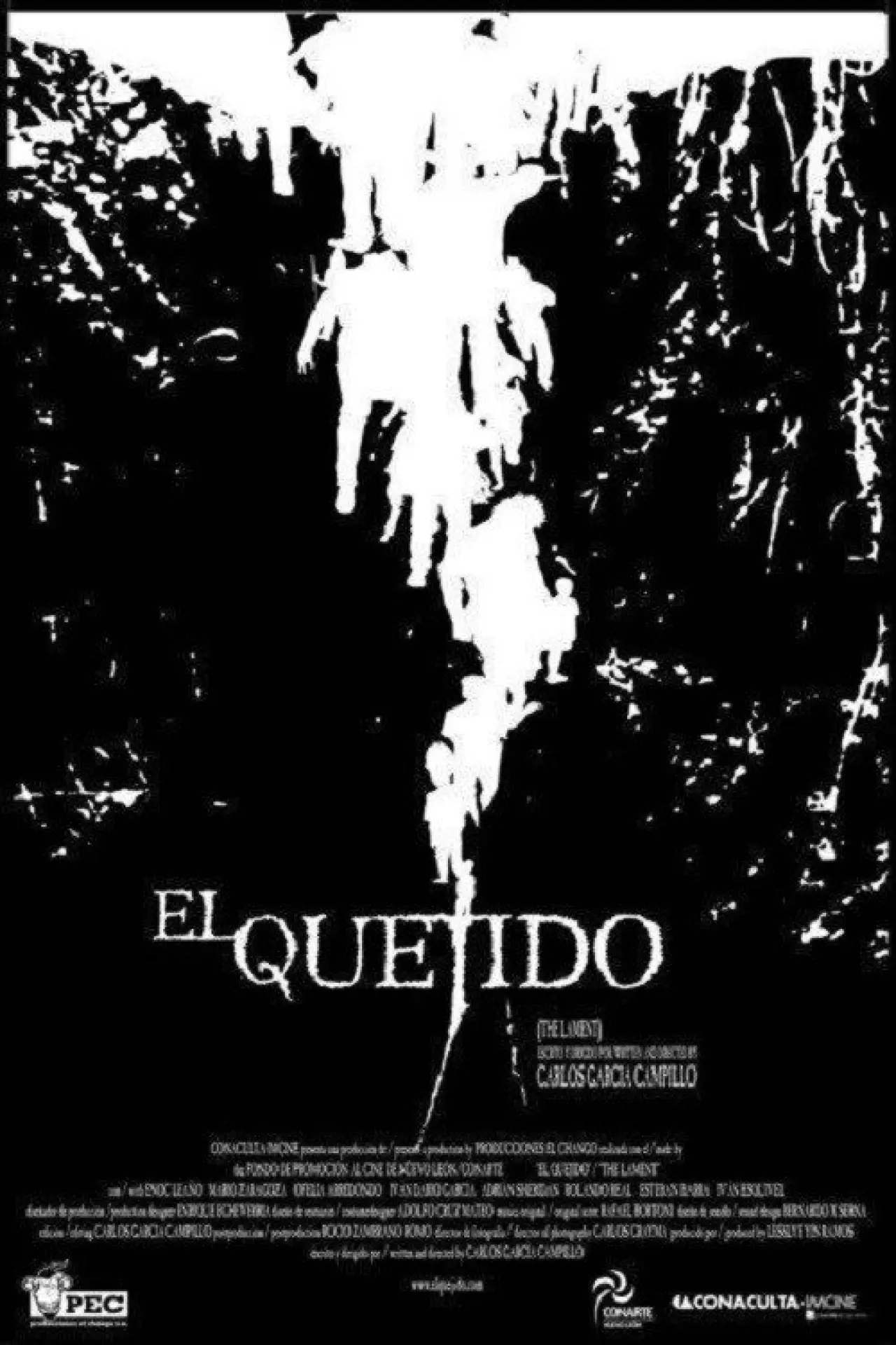 Movie poster "El quejido"