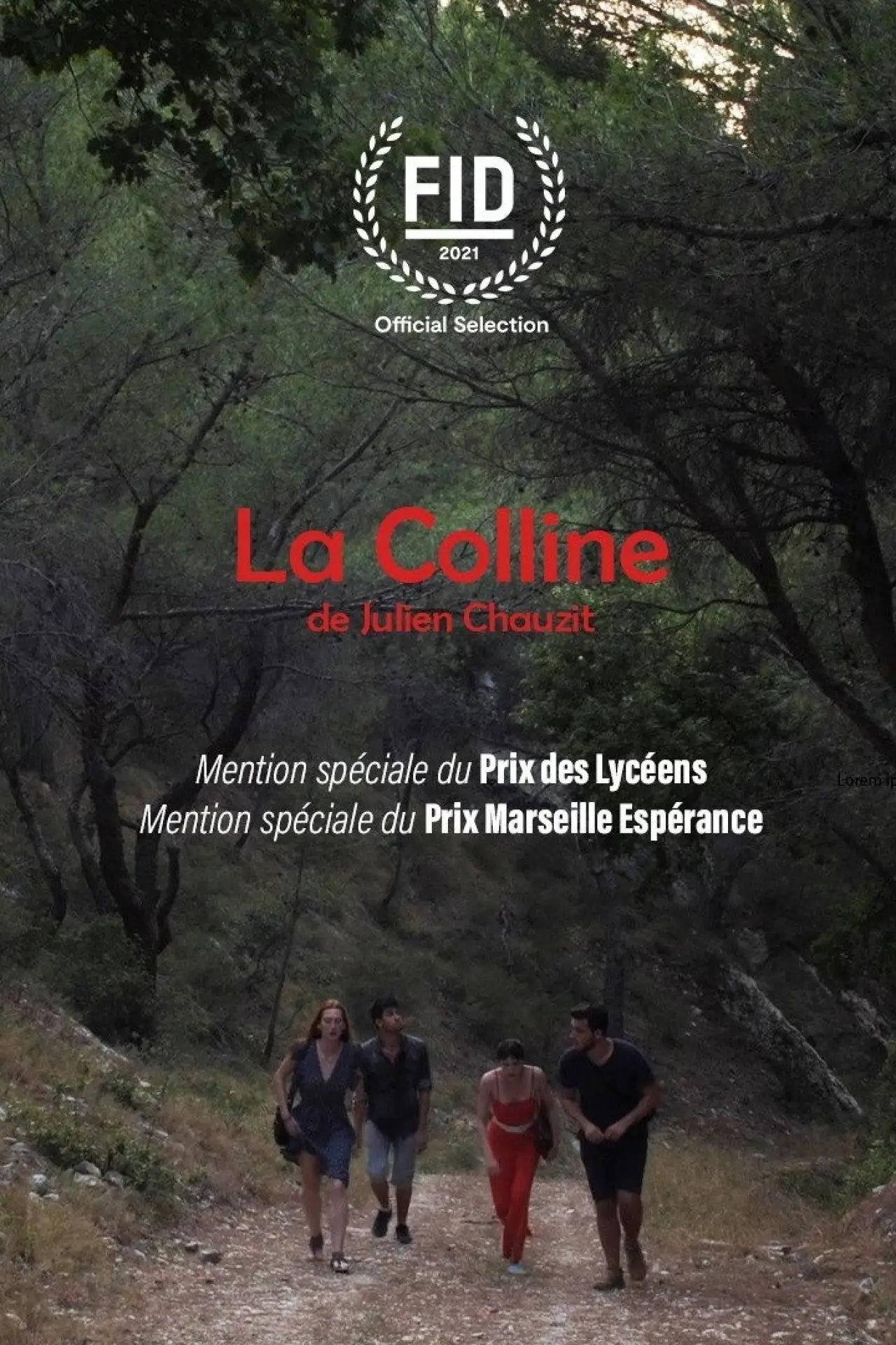 Movie poster "The Hill"