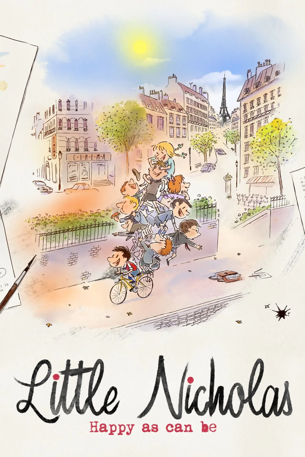 Movie poster "Little Nicholas: Happy as Can Be"