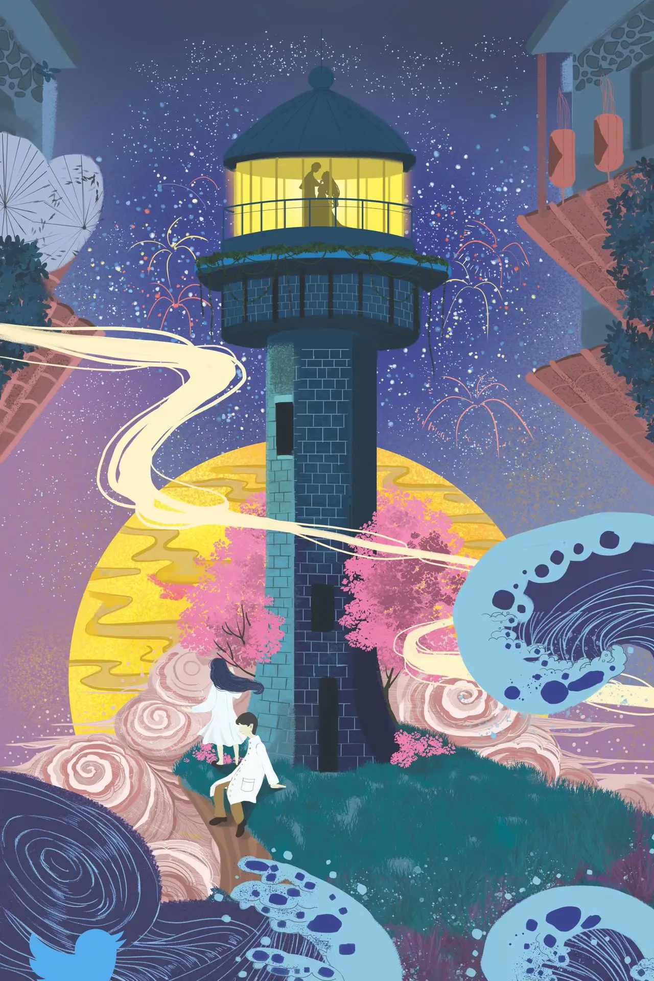 Movie poster "To the Moon Animated Movie"