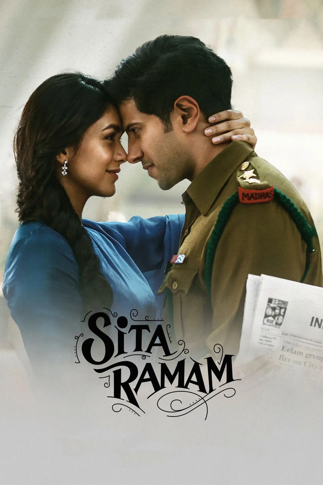Movie poster "Sita Ramam"