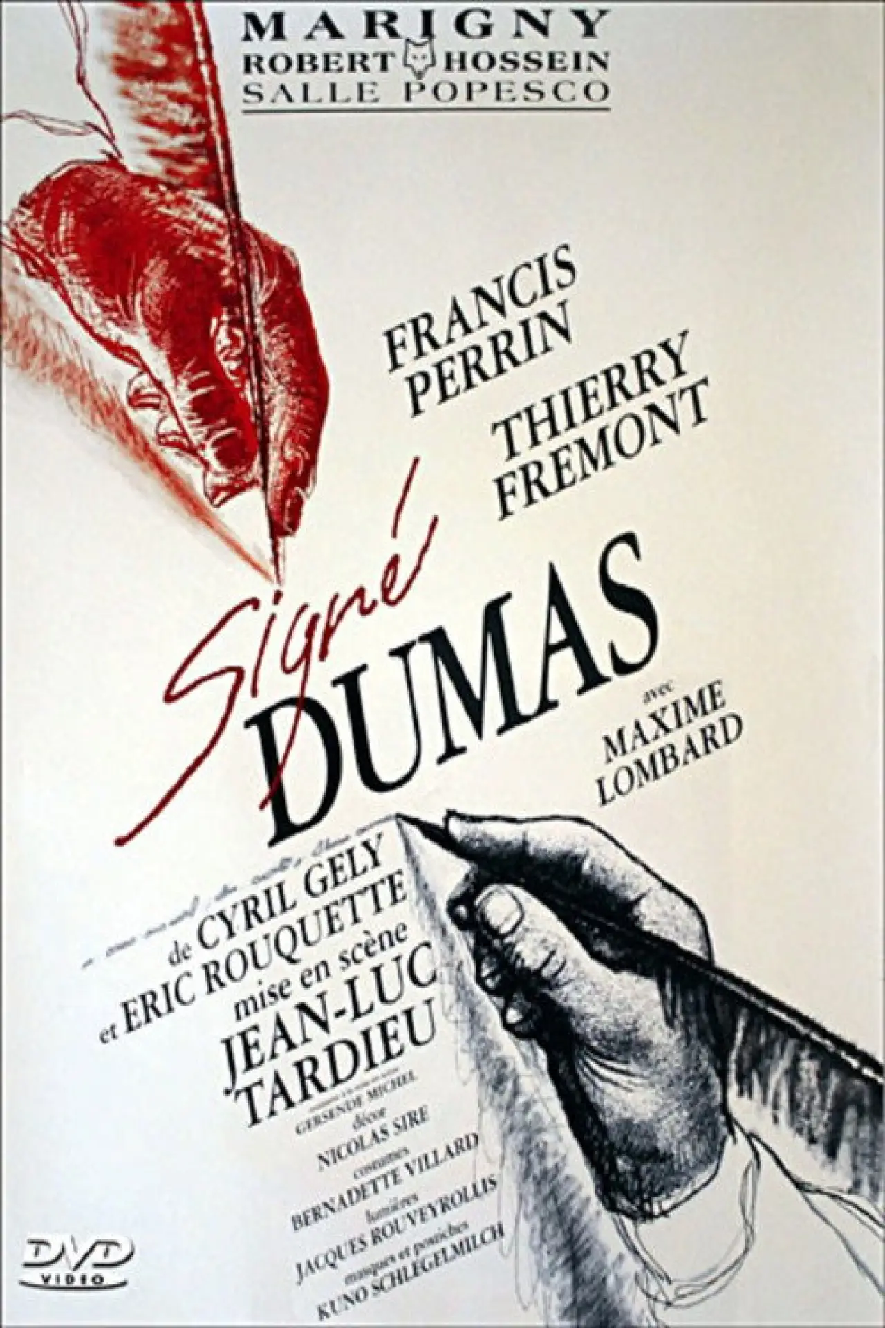 Movie poster "Signé Dumas"