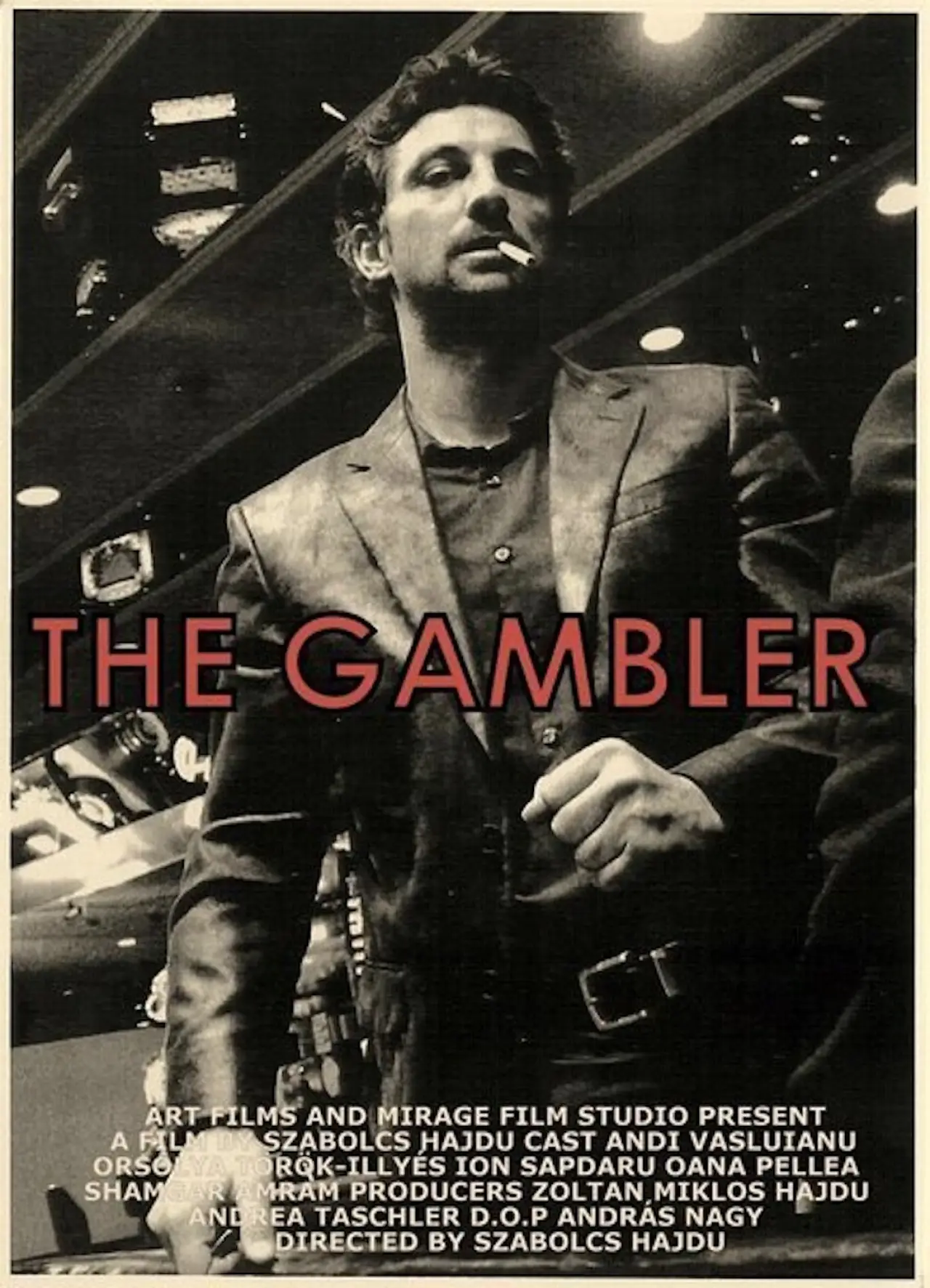 Movie poster "The Gambler"