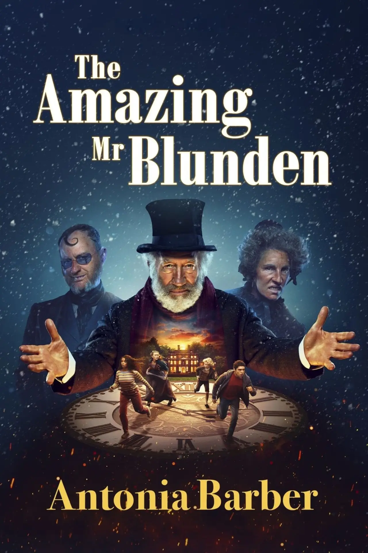 Movie poster "The Amazing Mr. Blunden"