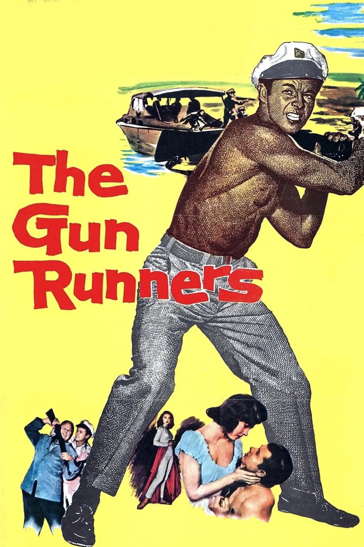 Movie poster "The Gun Runners"