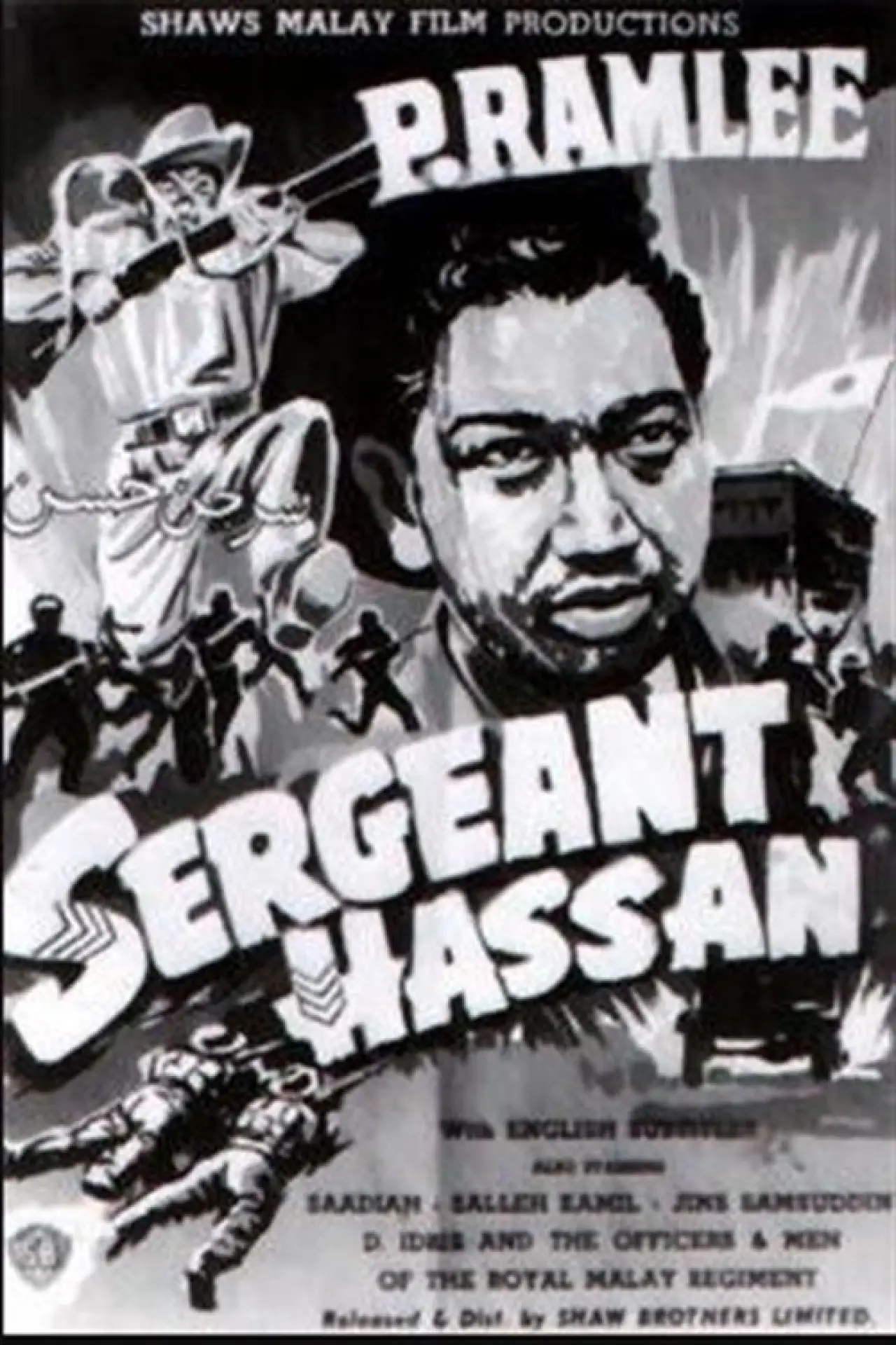 Movie poster "Sarjan Hassan"