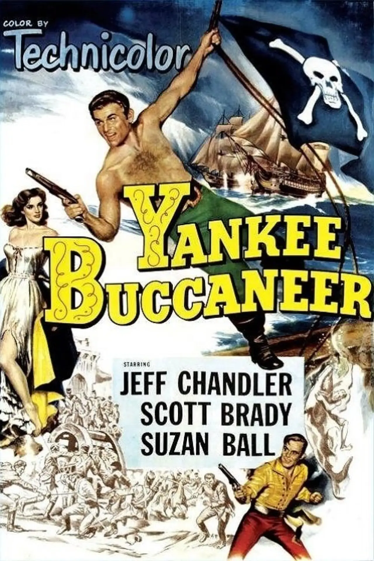 Movie poster "Yankee Buccaneer"