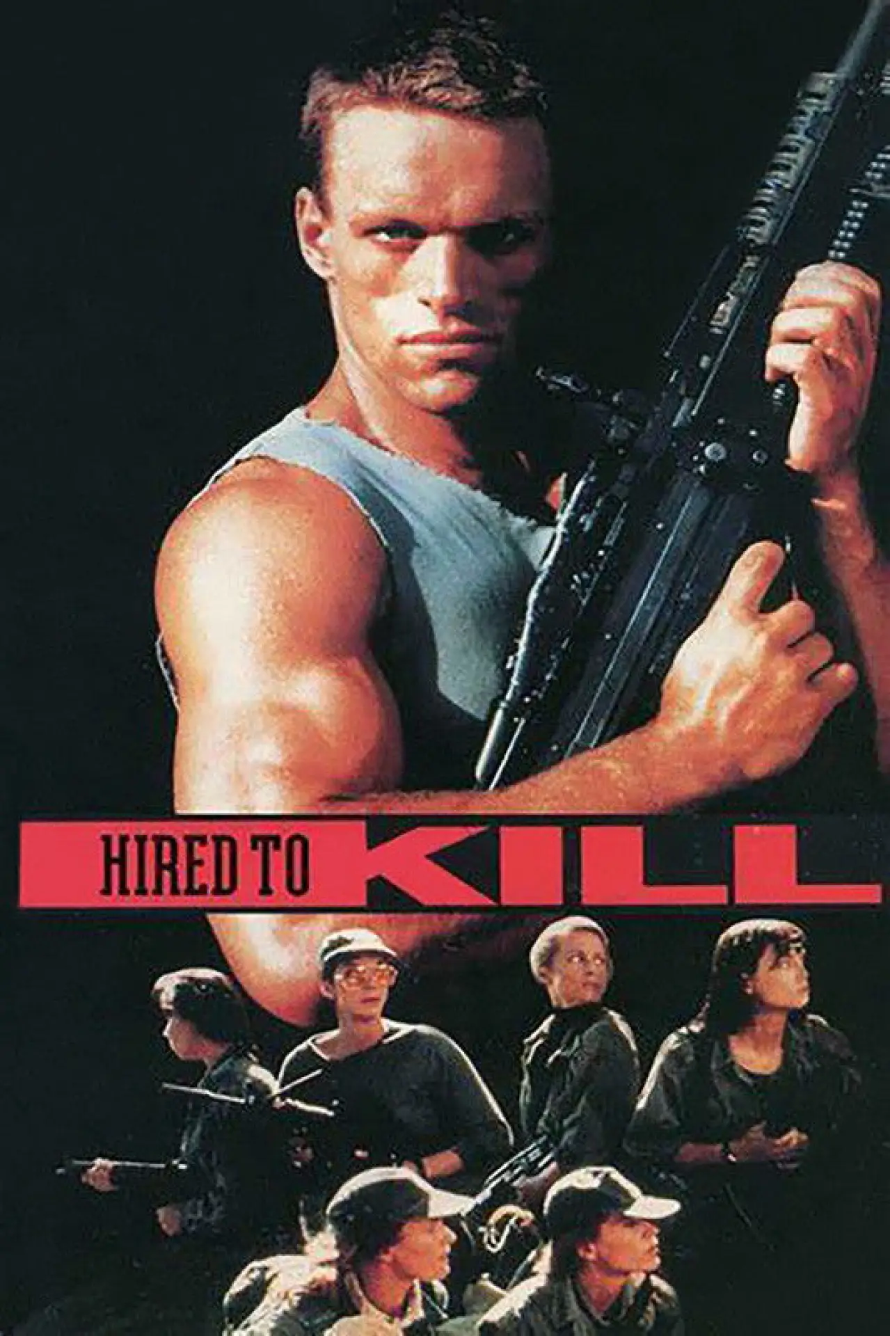 Movie poster "Hired to Kill"