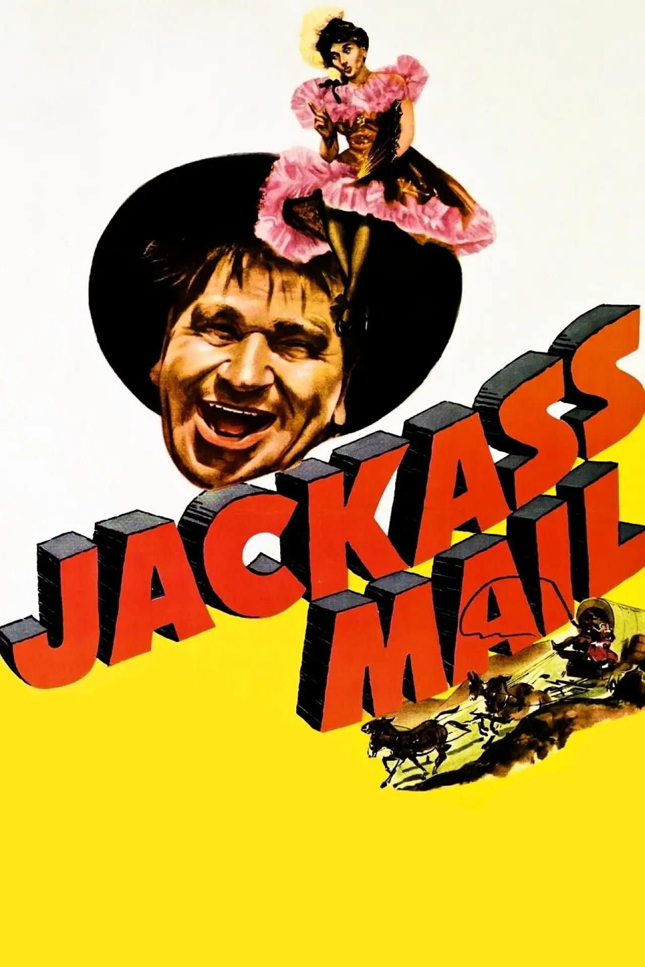 Movie poster "Jackass Mail"