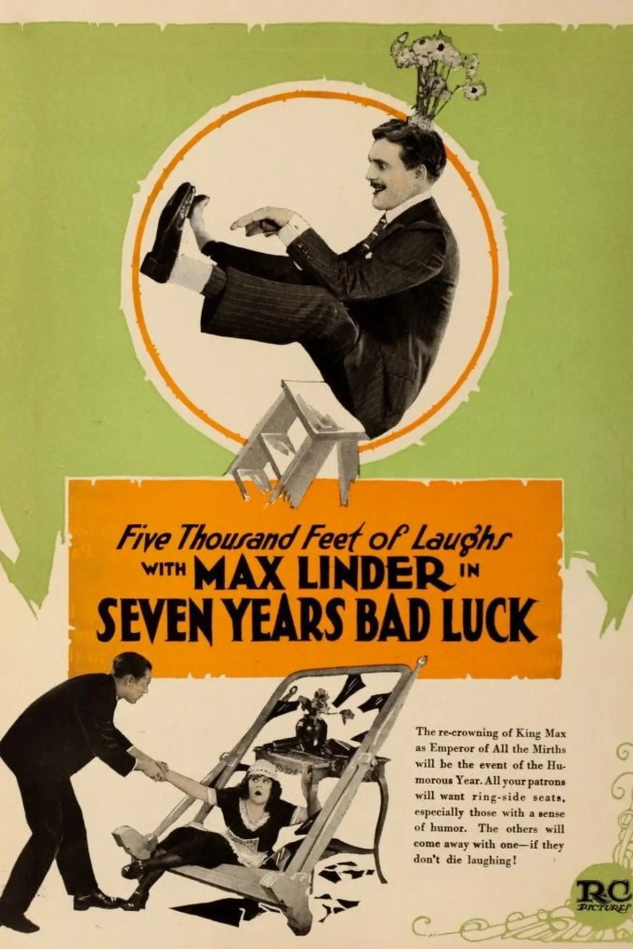 Movie poster "Seven Years Bad Luck"