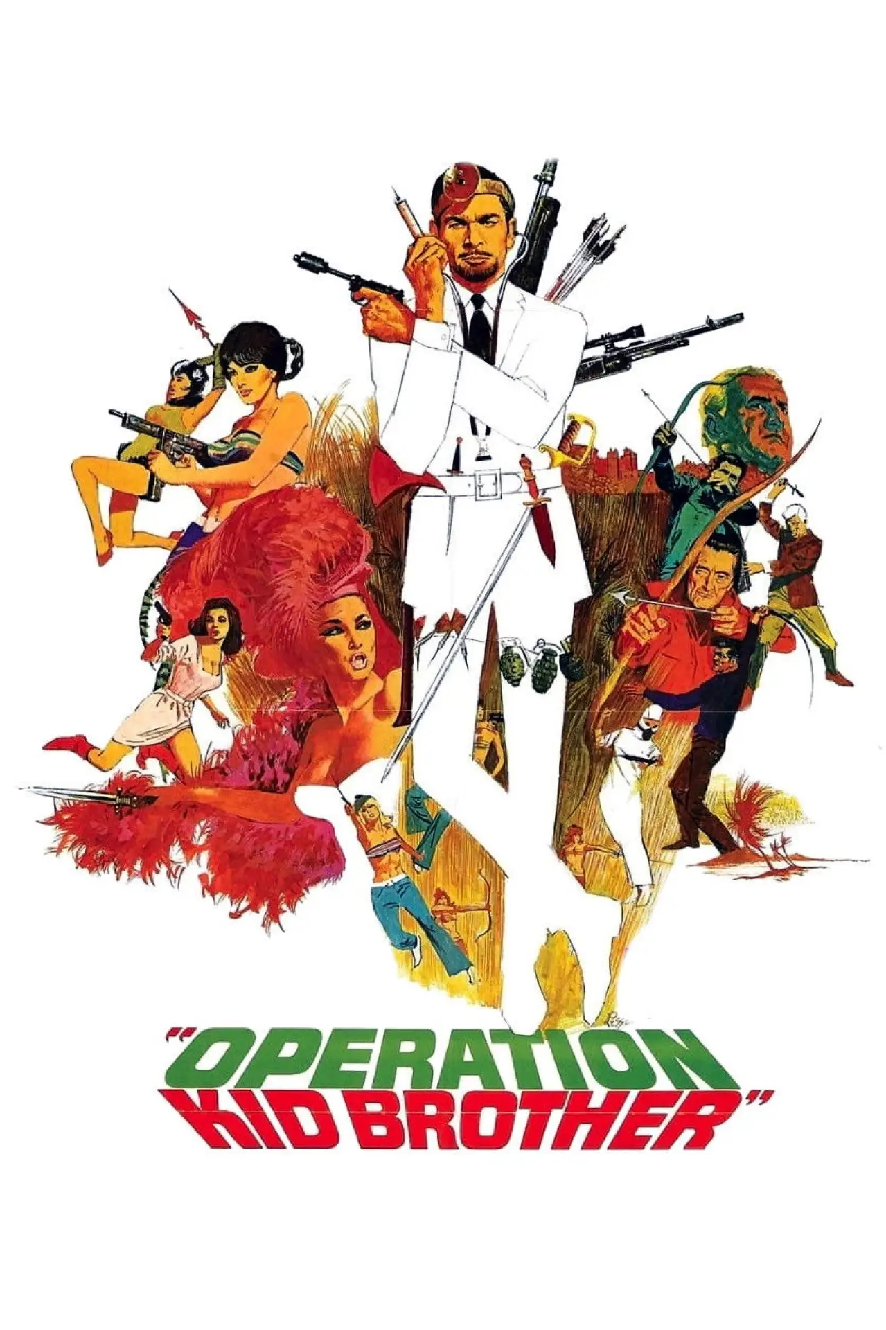 Movie poster "Operation Kid Brother"