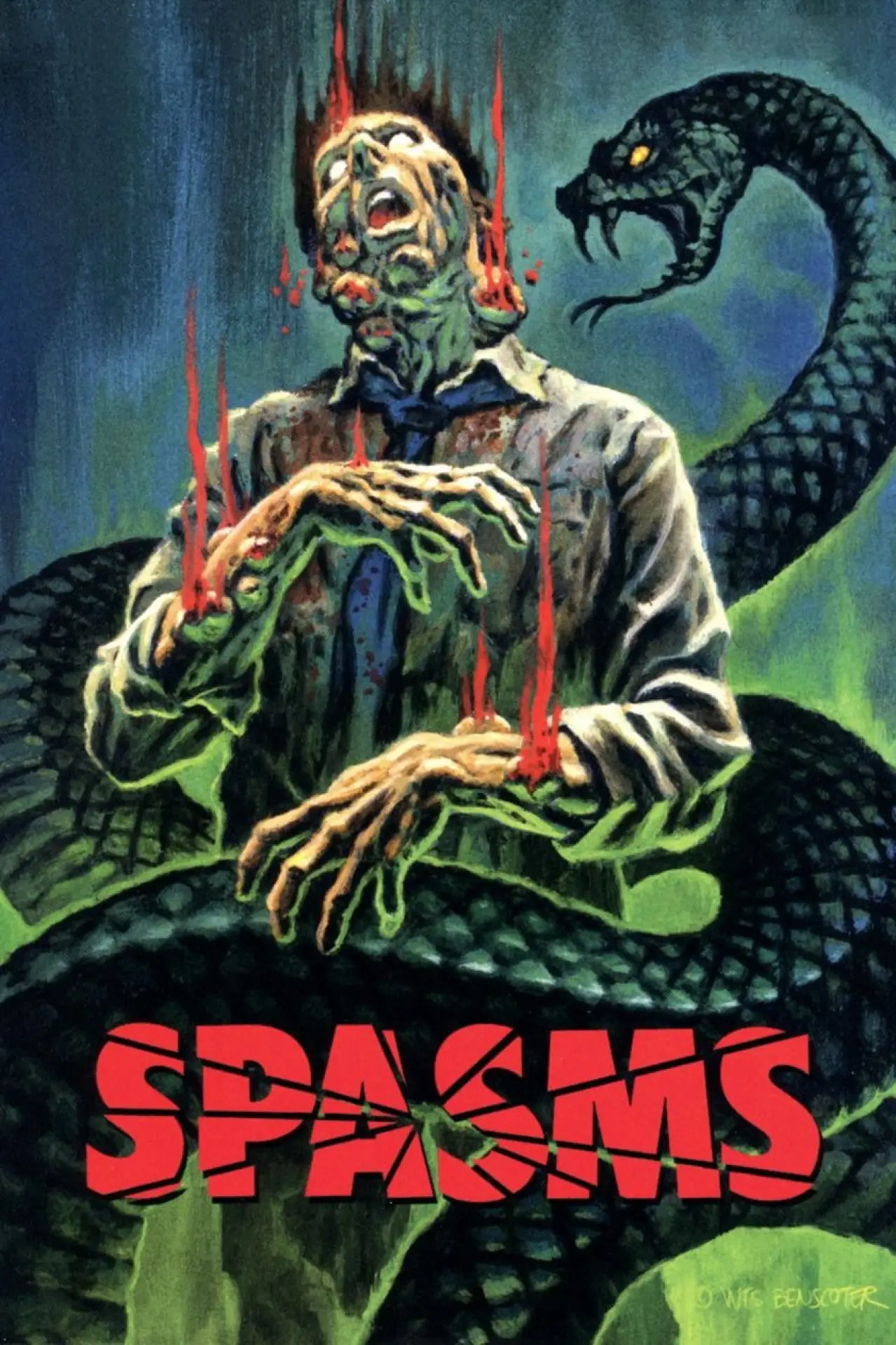 Movie poster "Spasms"