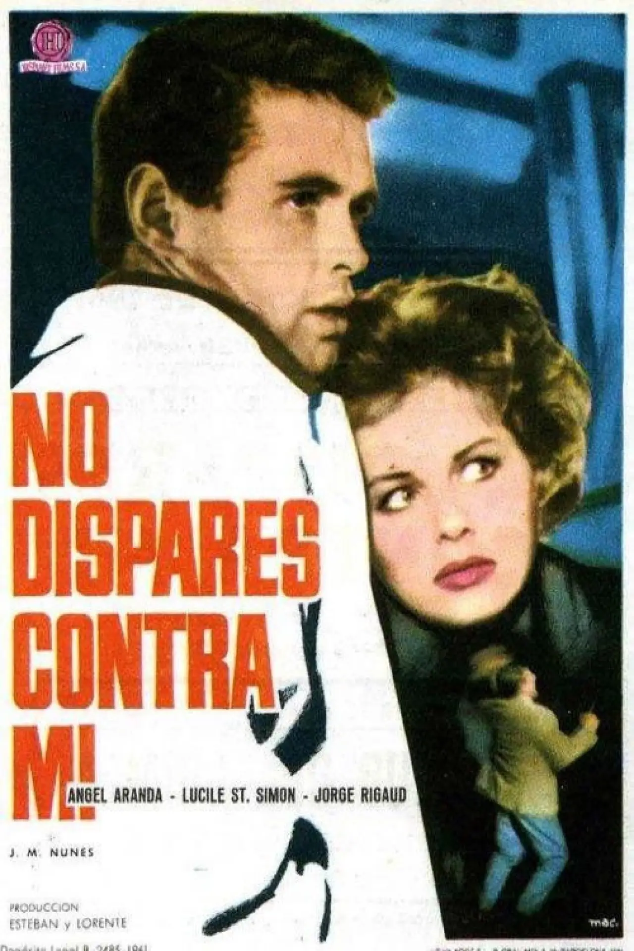 Movie poster "No dispares contra mí"