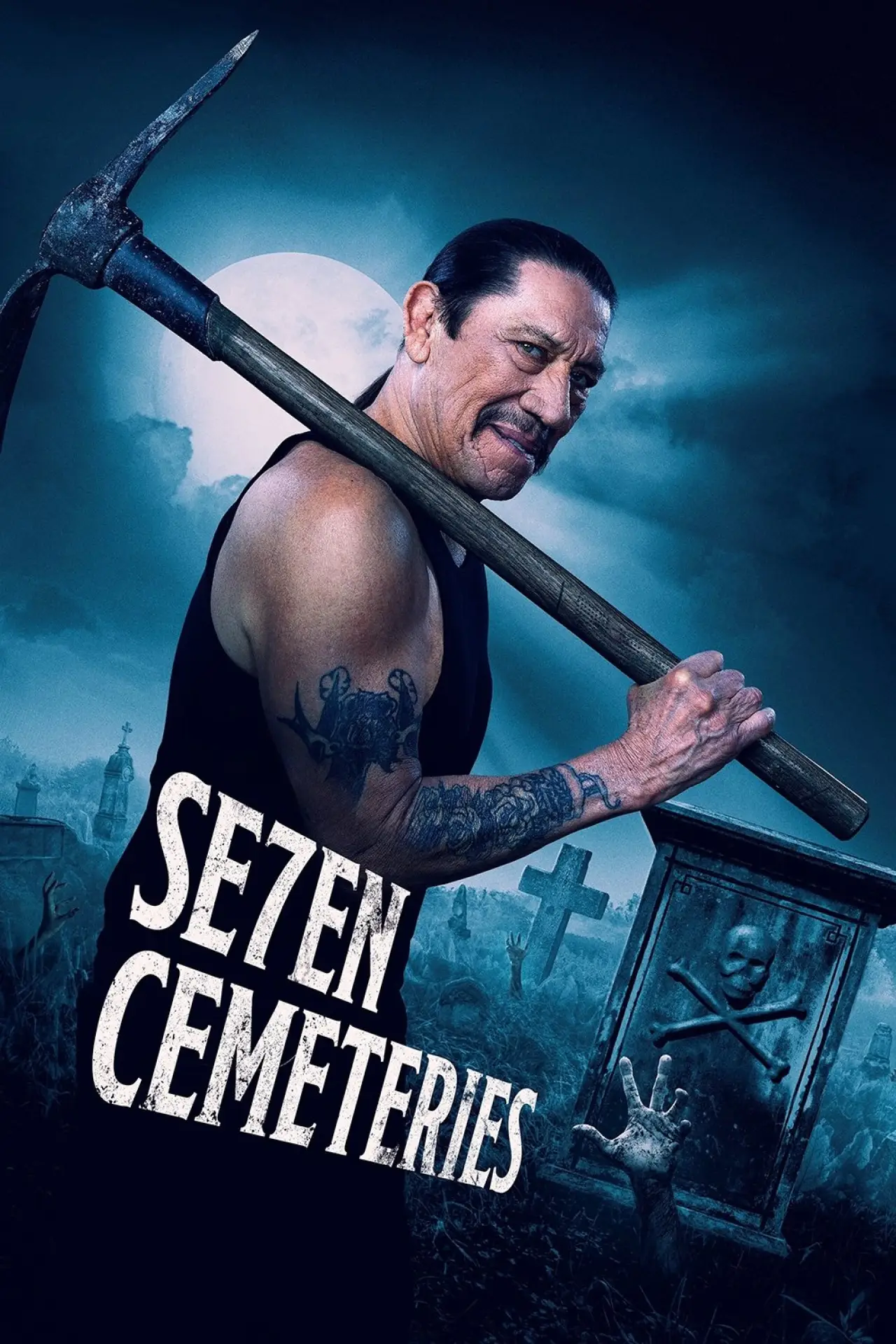Movie poster "Seven Cemeteries"