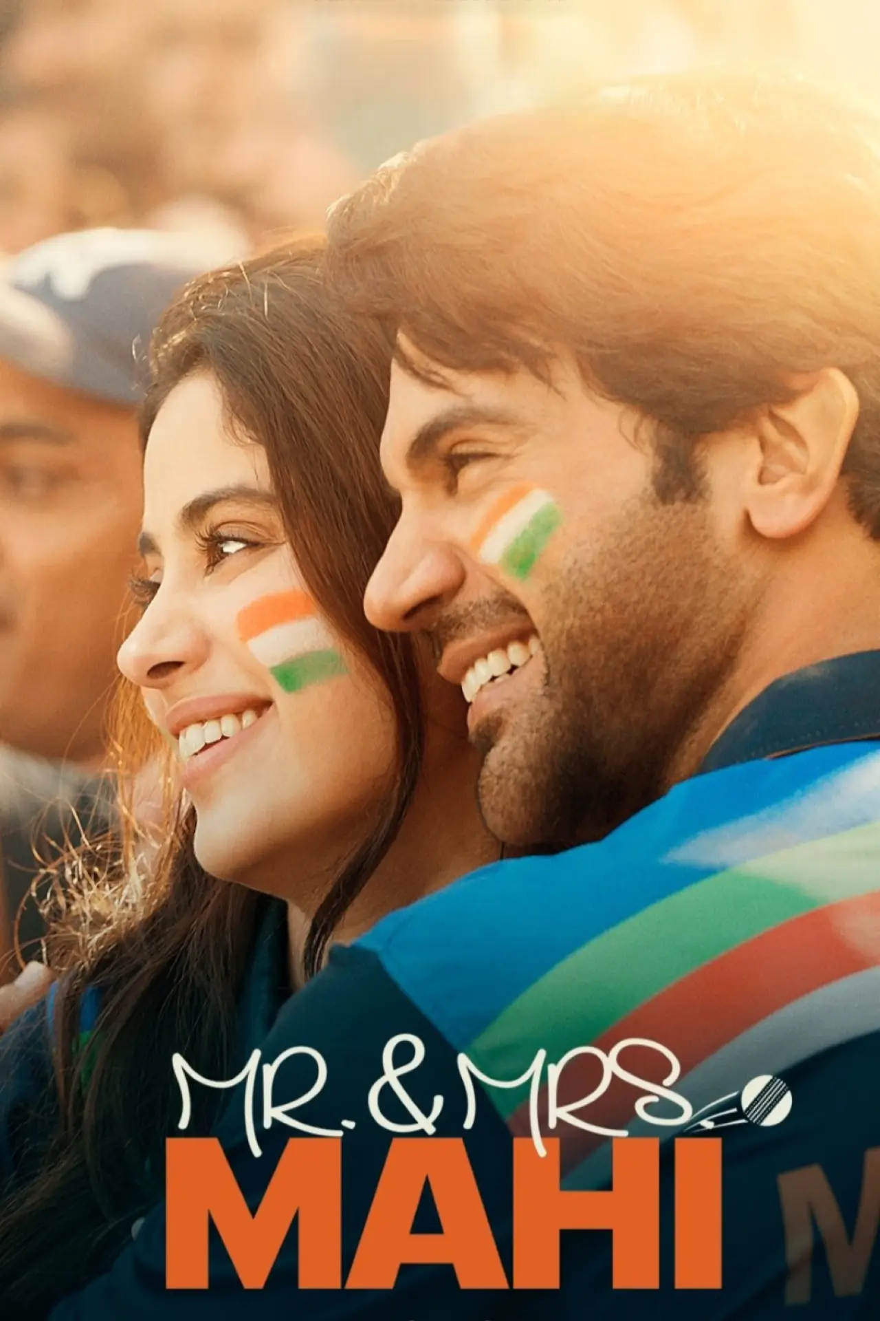 Movie poster "Mr. & Mrs. Mahi"