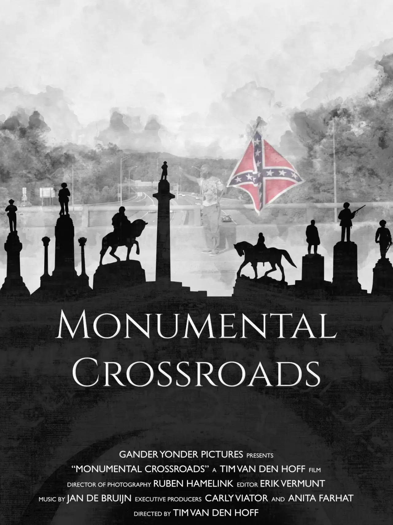 Movie poster "Monumental Crossroads"