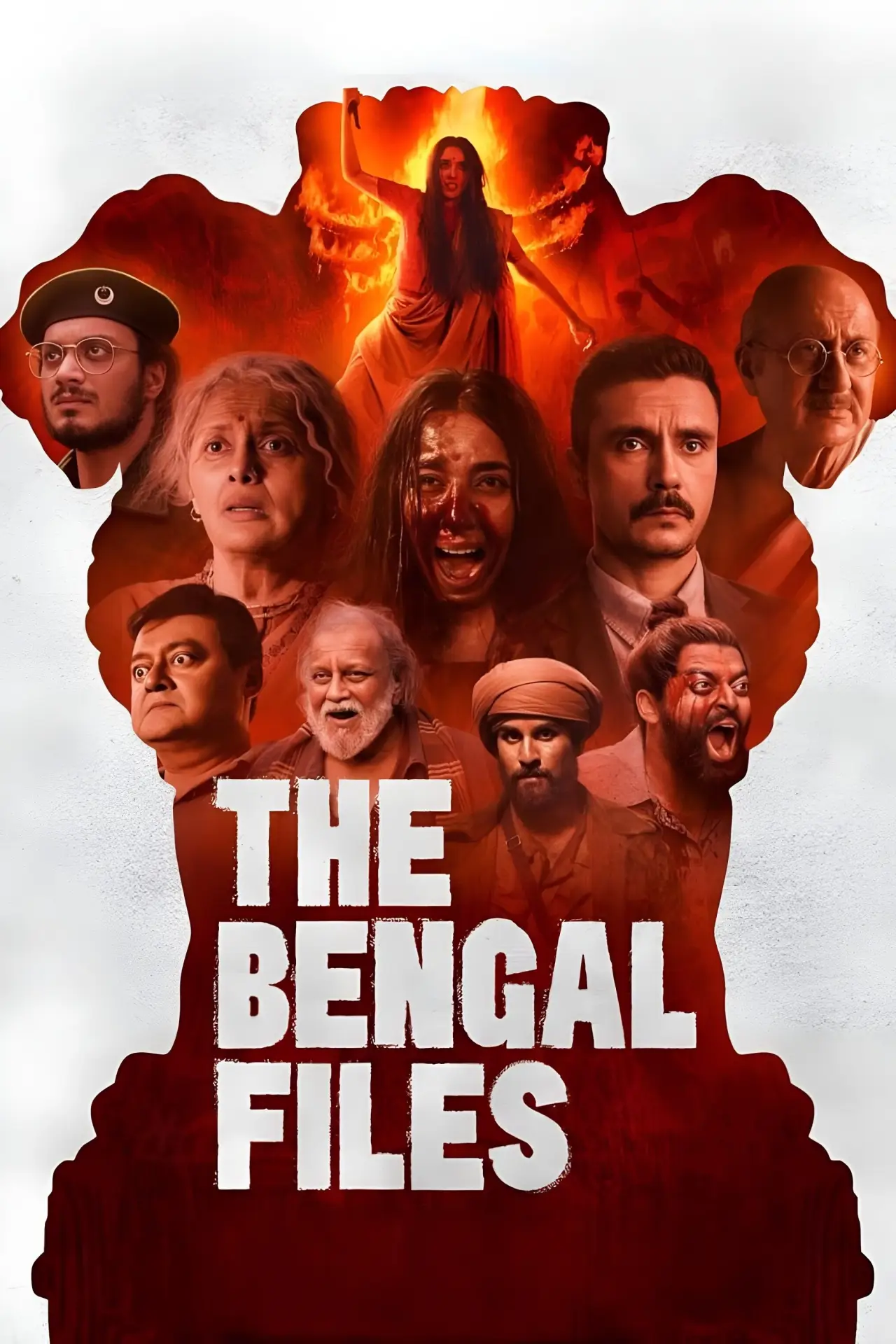 Movie poster "The Bengal Files"