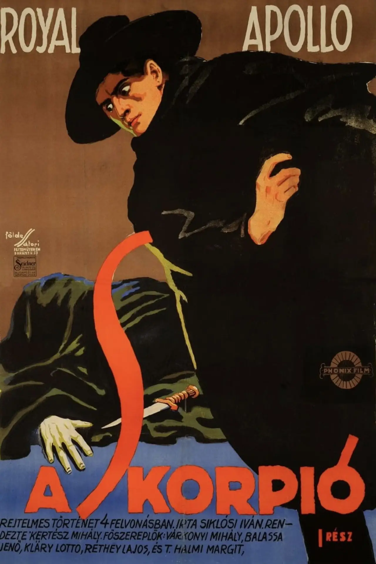 Movie poster "The Scorpion"