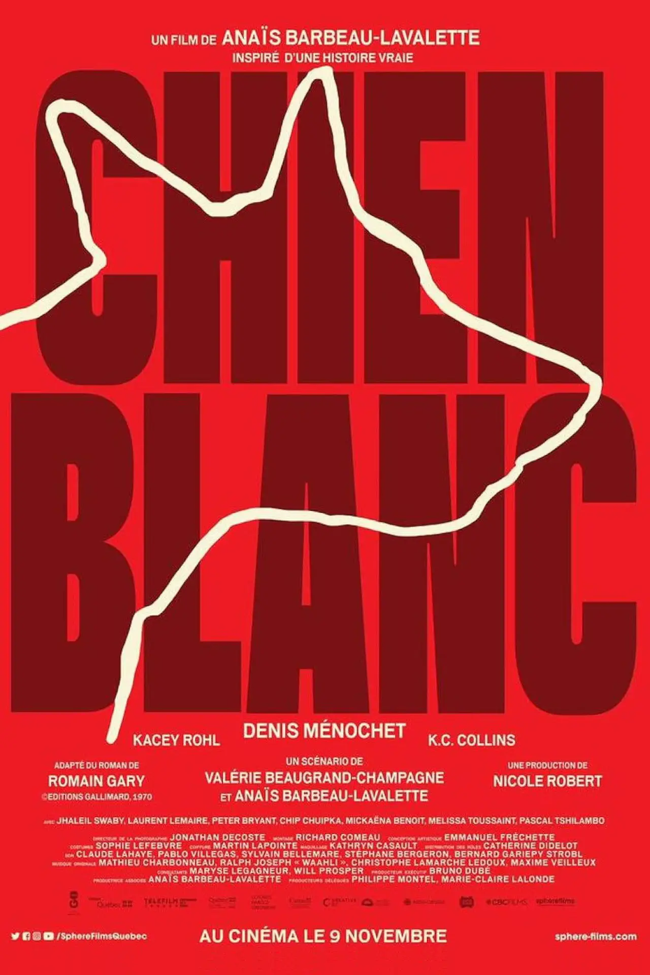 Movie poster "White Dog"