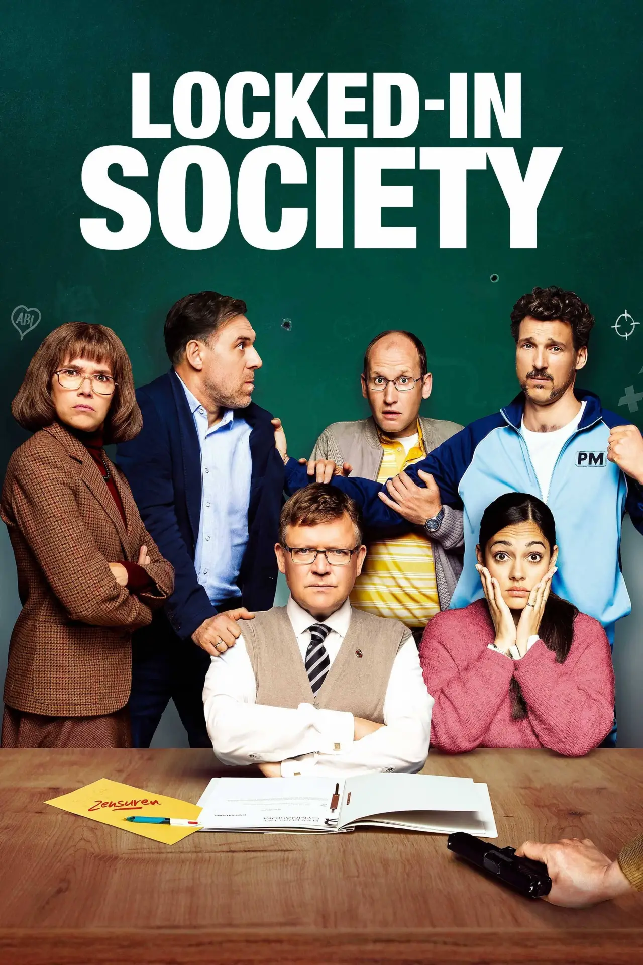 Movie poster "Locked in Society"