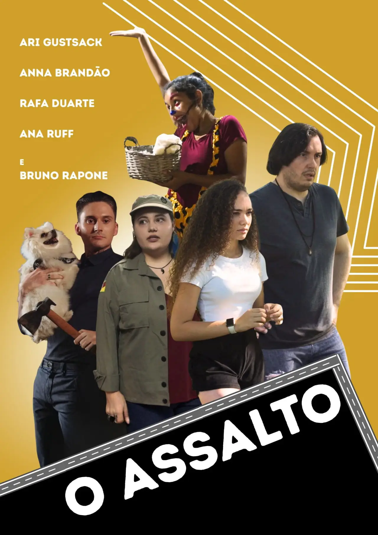 Movie poster "O Assalto"