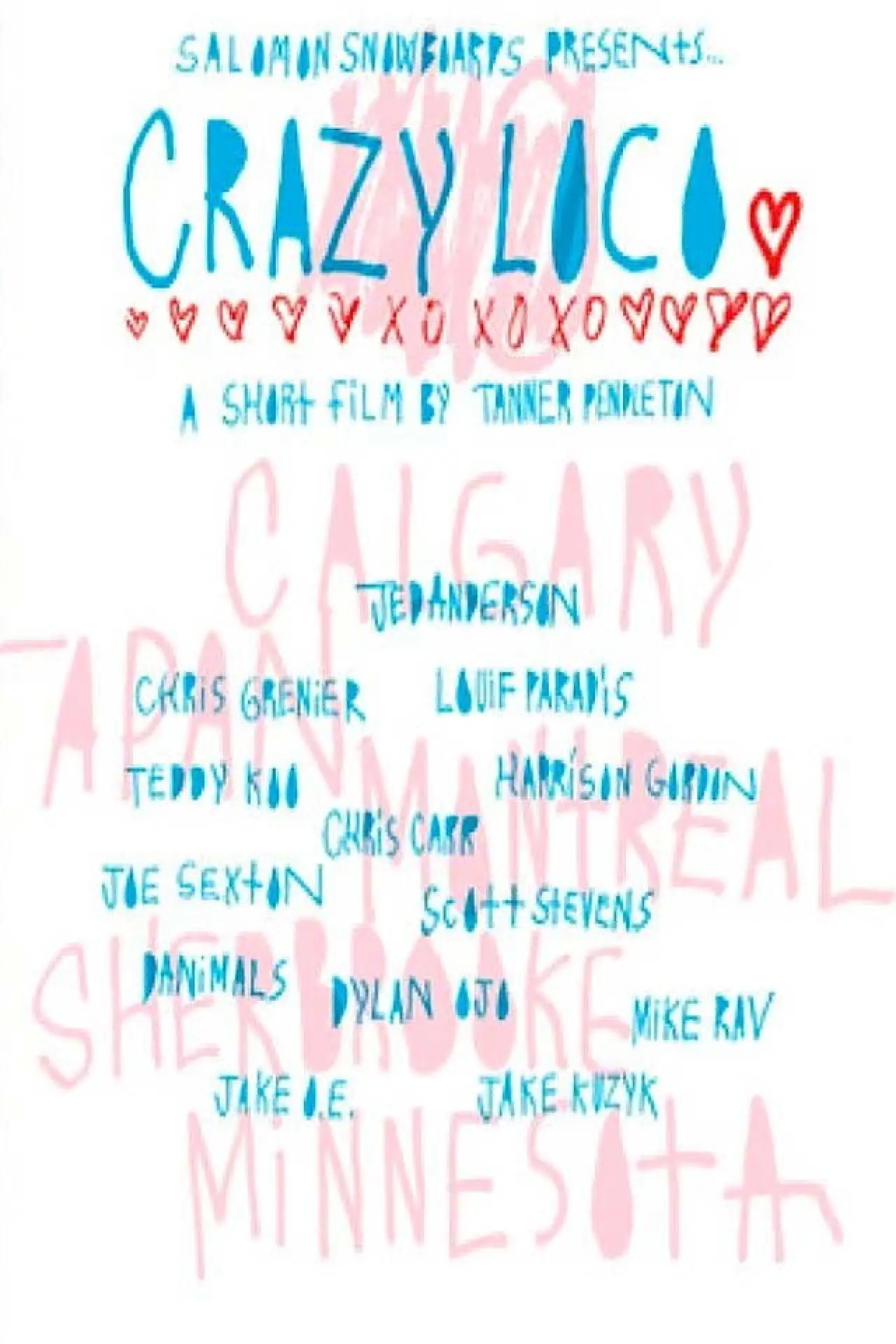 Movie poster "Crazy Loco"