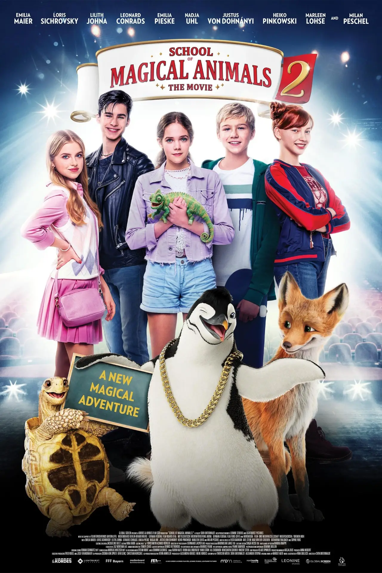 Movie poster "School of Magical Animals 2"
