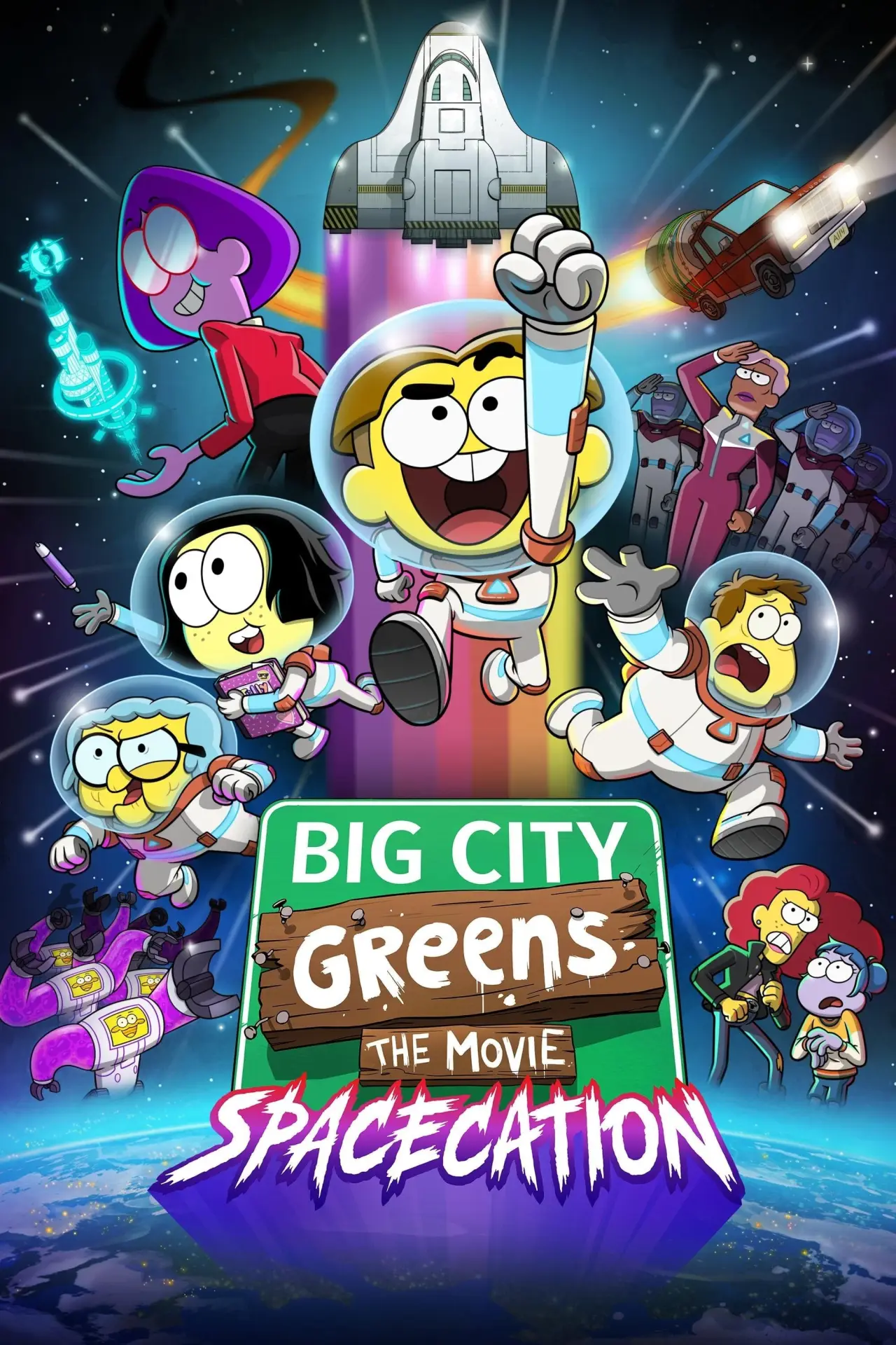 Movie poster "Big City Greens the Movie: Spacecation"