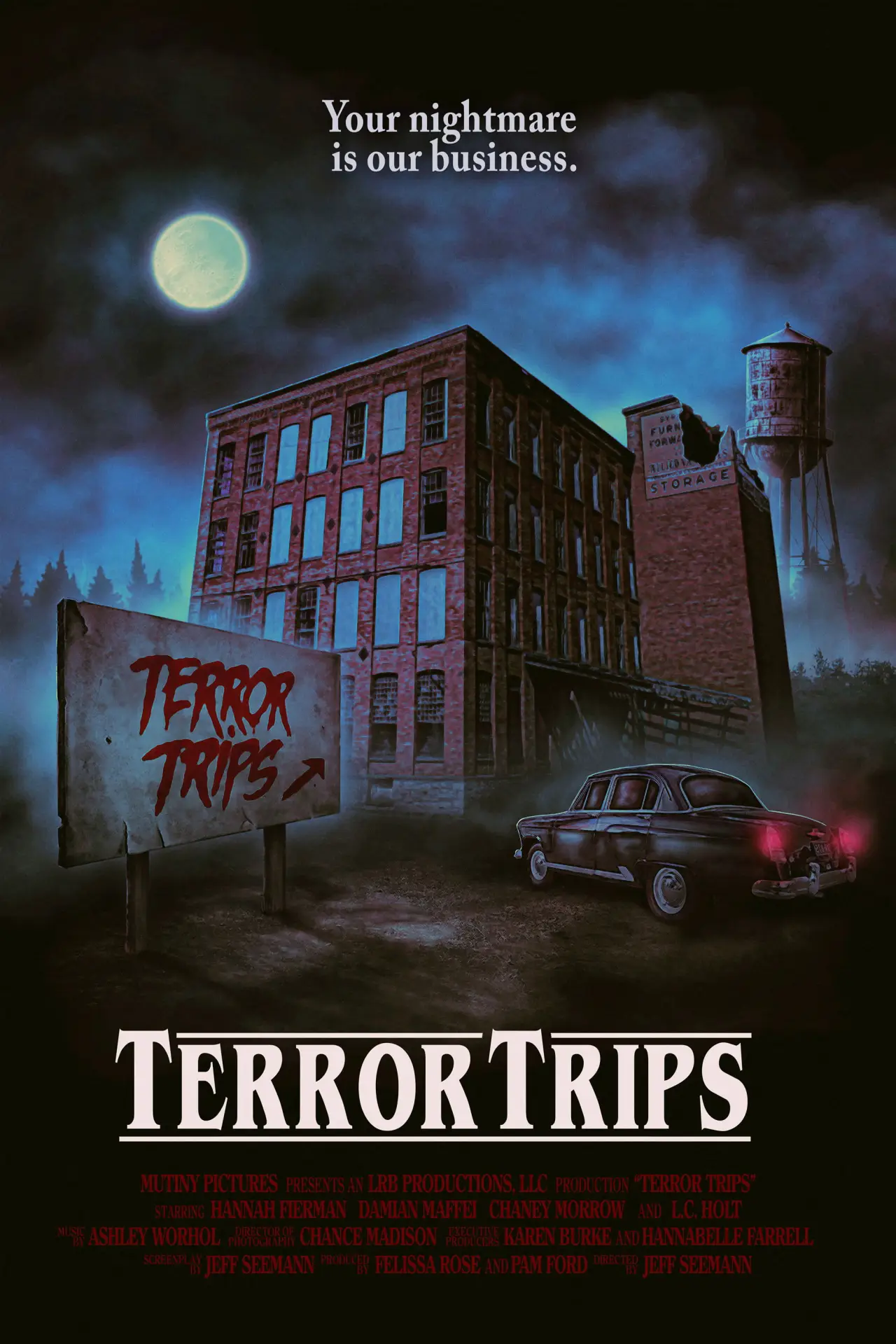 Movie poster "Terror Trips"