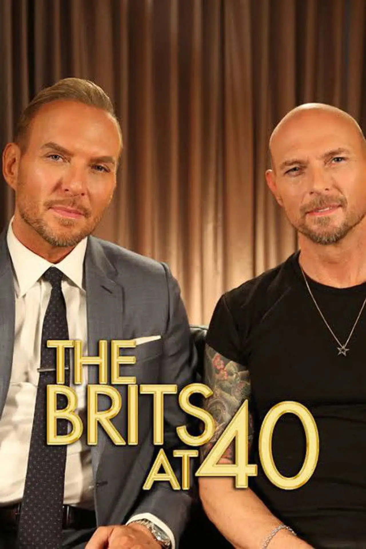 Movie poster "The BRITs at 40"
