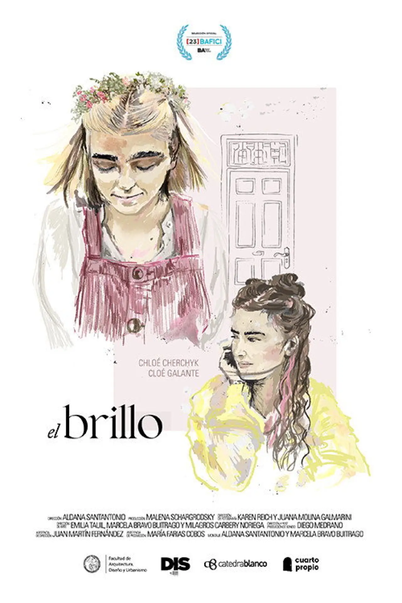 Movie poster "El brillo"