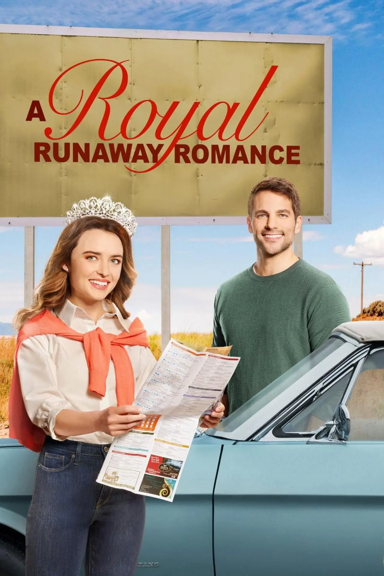 Movie poster "A Royal Runaway Romance"