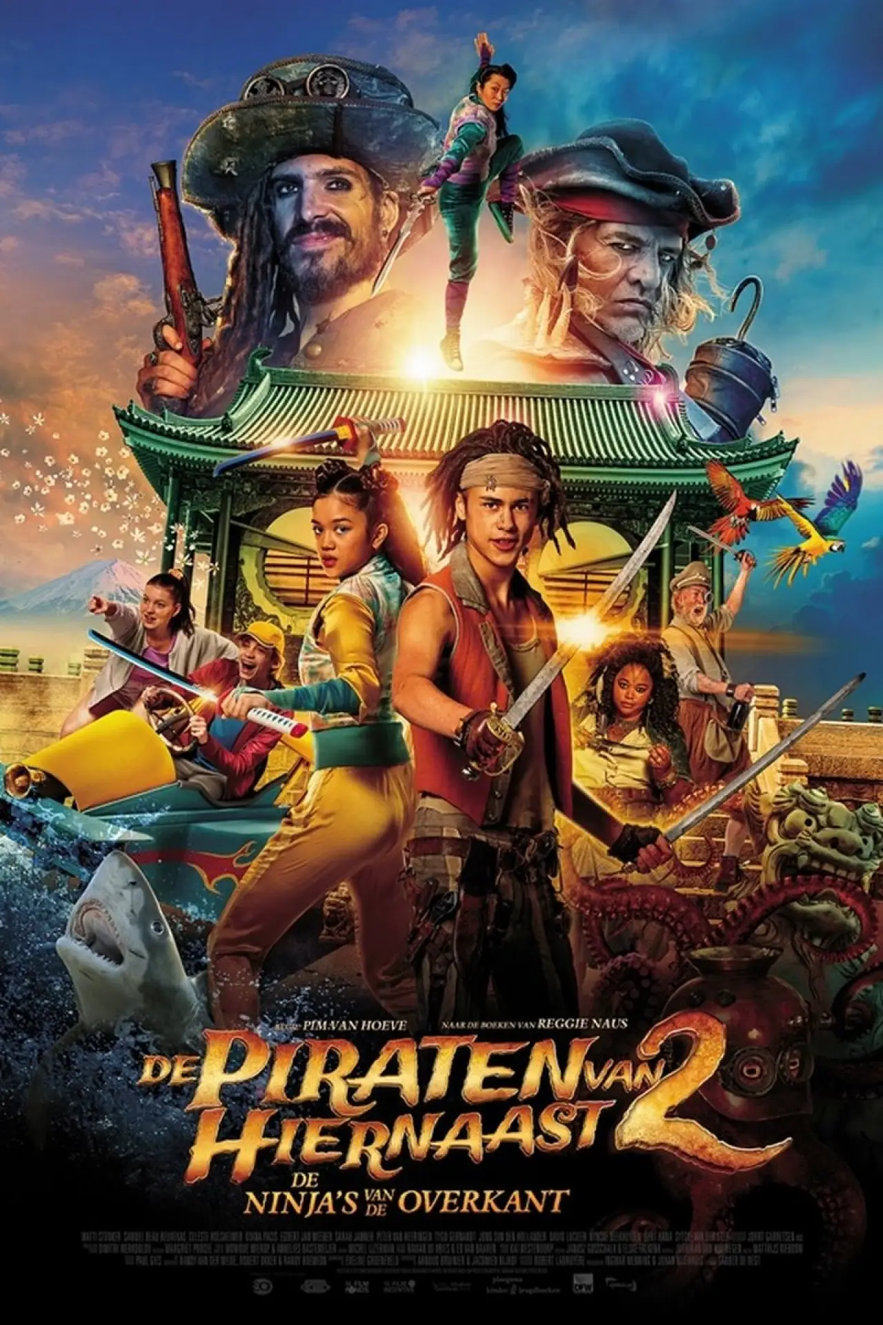 Movie poster "Pirates Down the Street II: The Ninjas from Across"