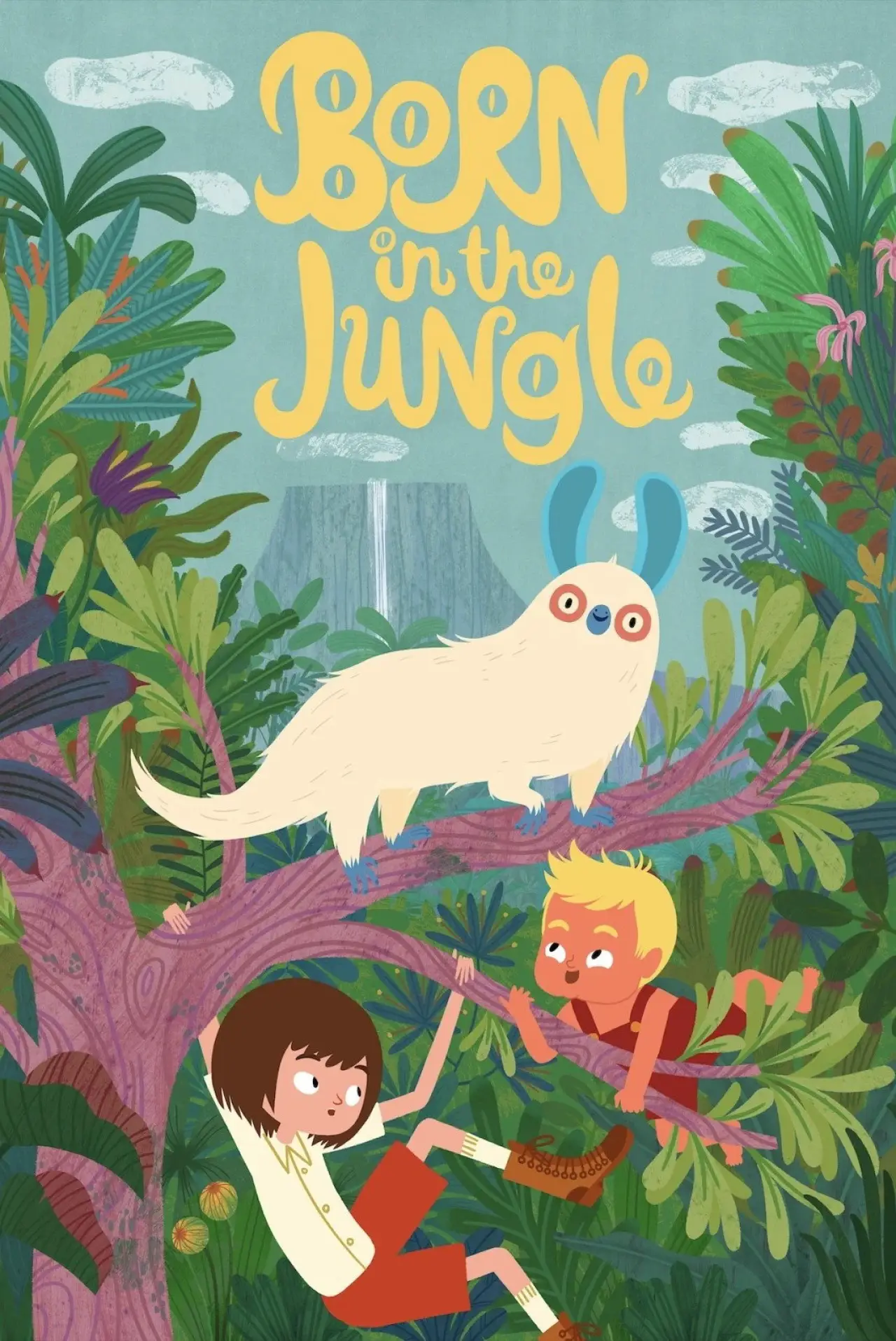 Movie poster "Born in the Jungle"