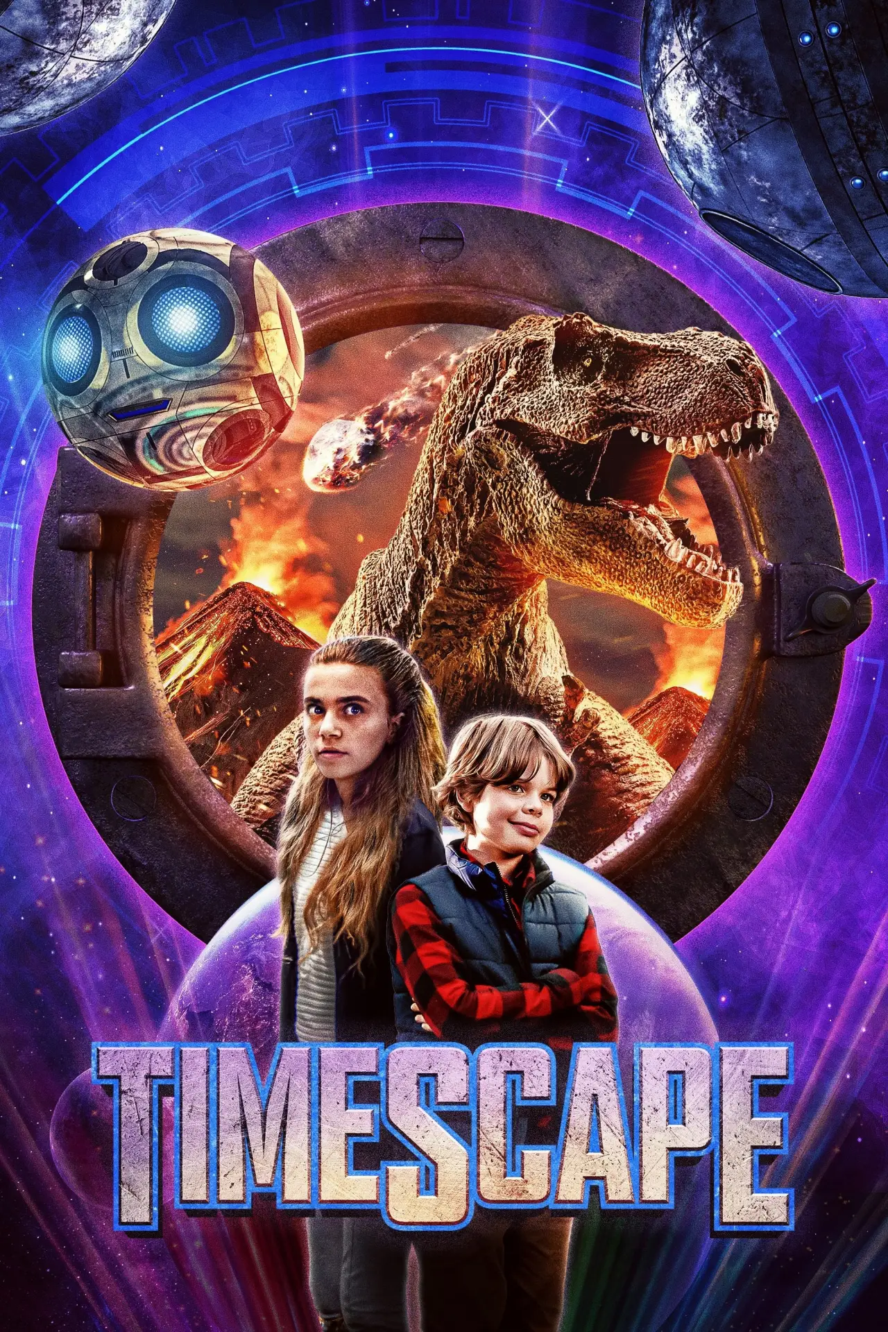 Movie poster "Timescape: Back to the Dinosaurs"