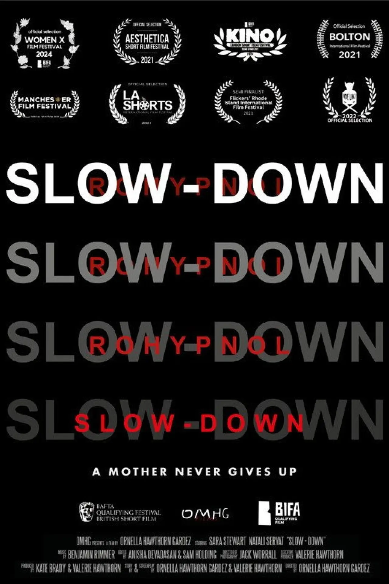 Movie poster "Slow-Down"