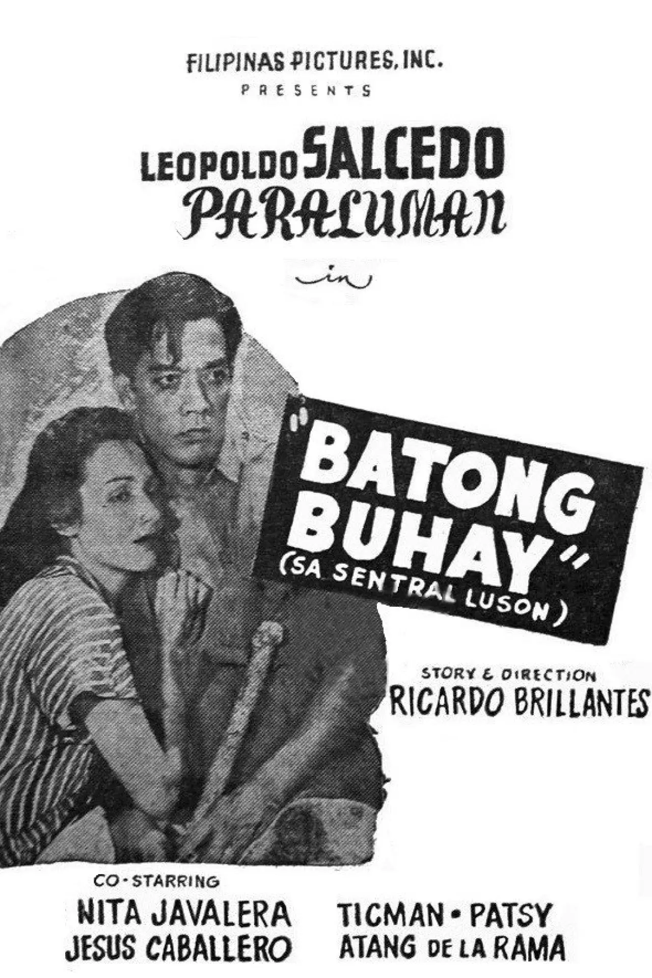 Movie poster "Batong Buhay"