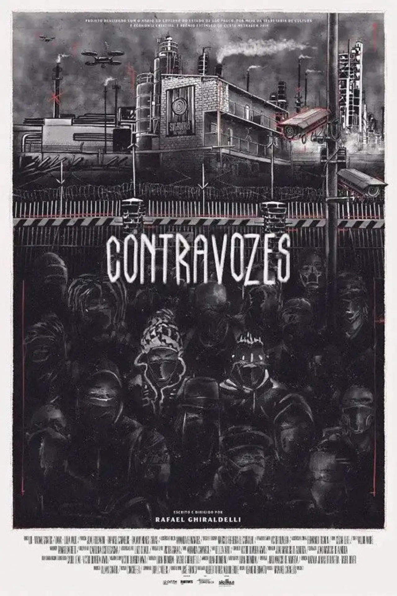 Movie poster "Contravozes"