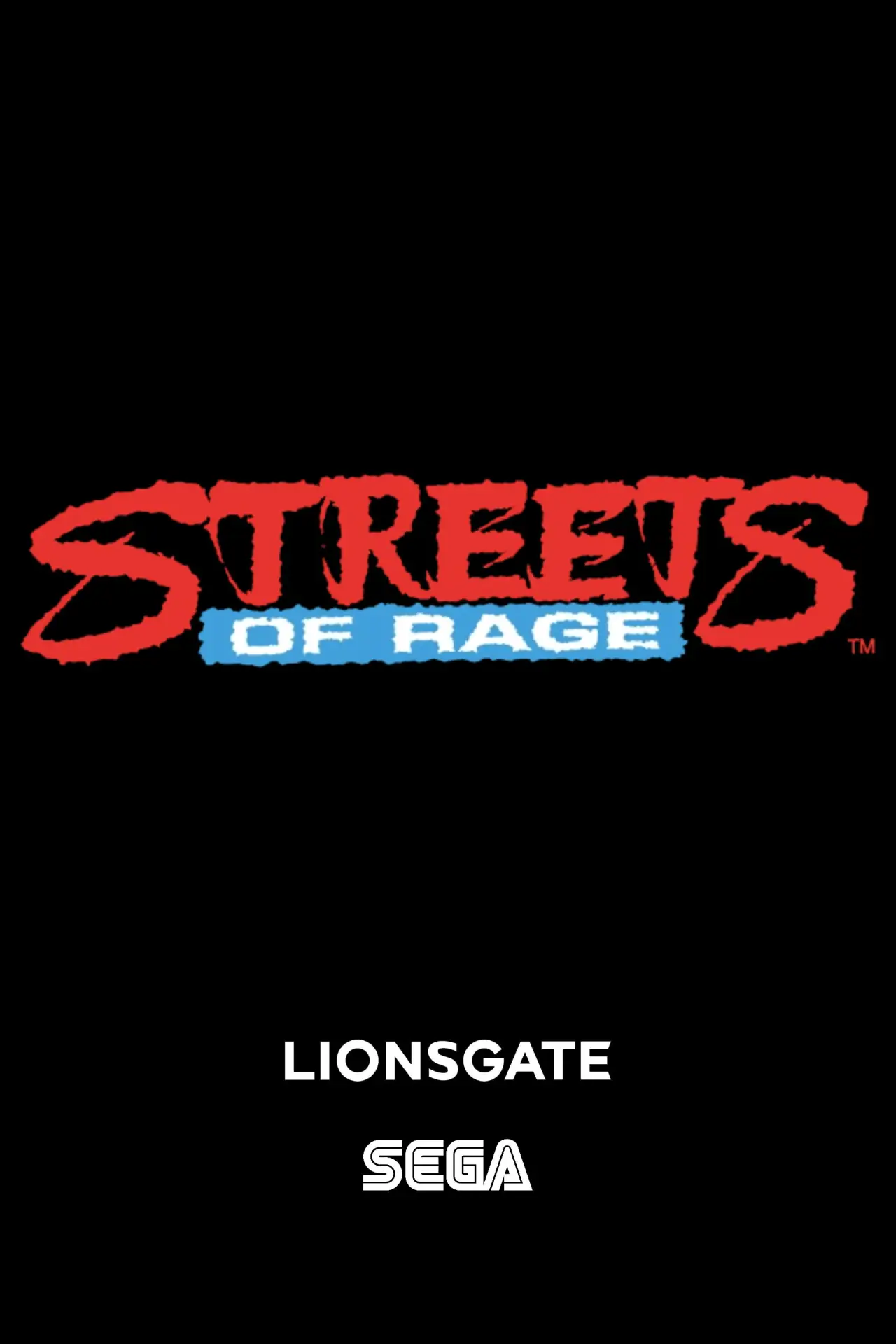 Movie poster "Streets of Rage"
