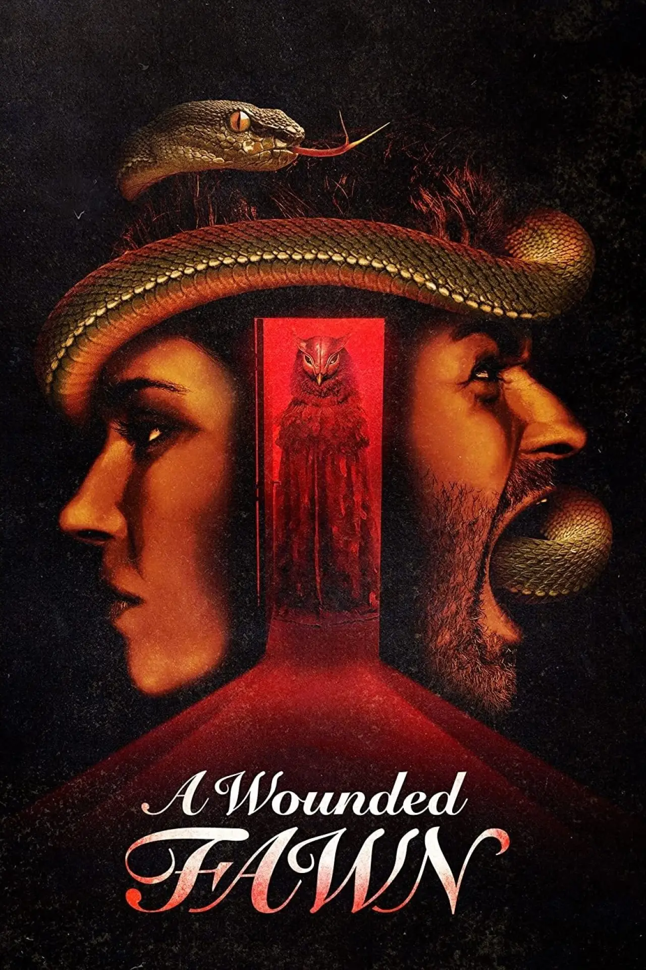 Movie poster "A Wounded Fawn"
