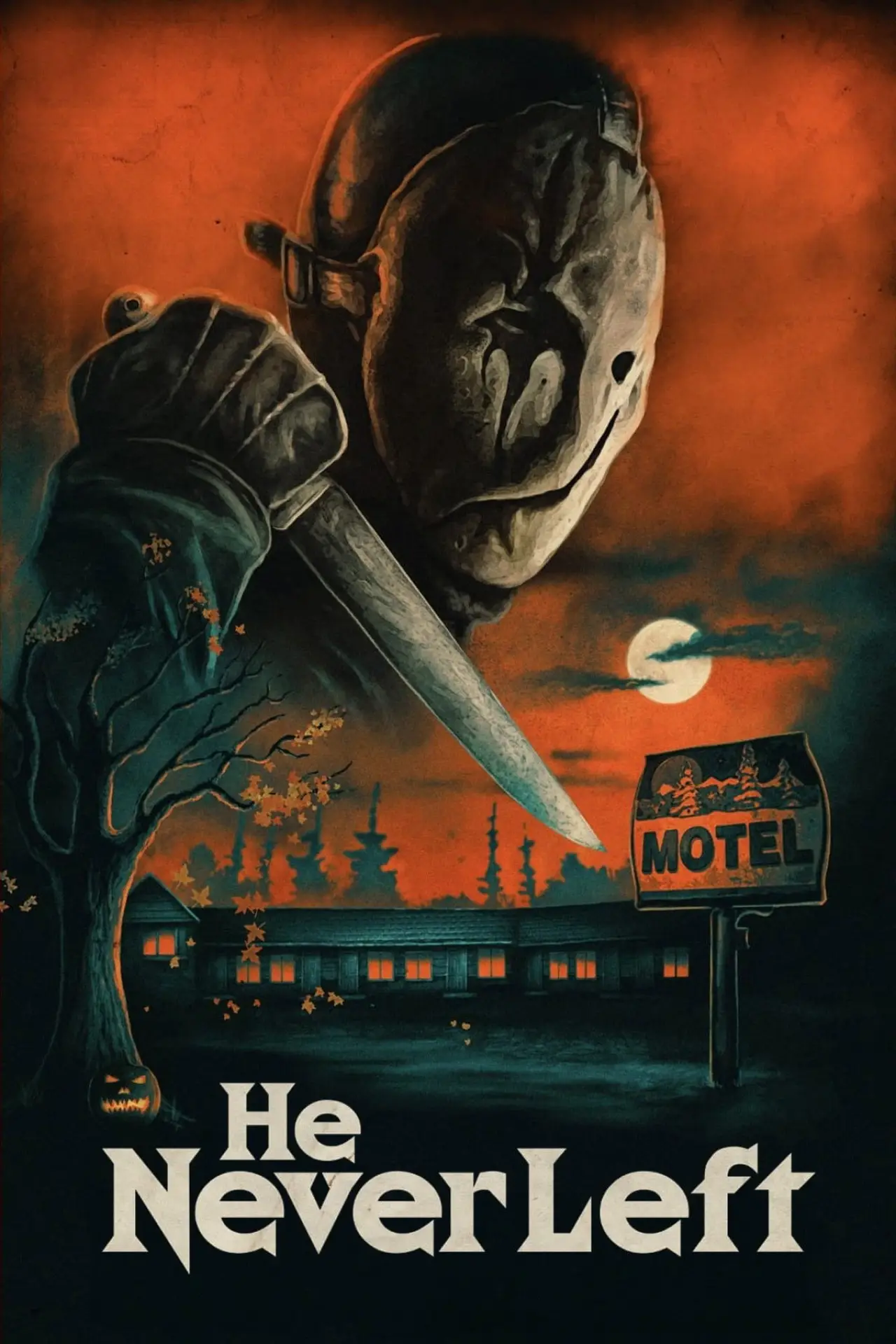 Movie poster "He Never Left"