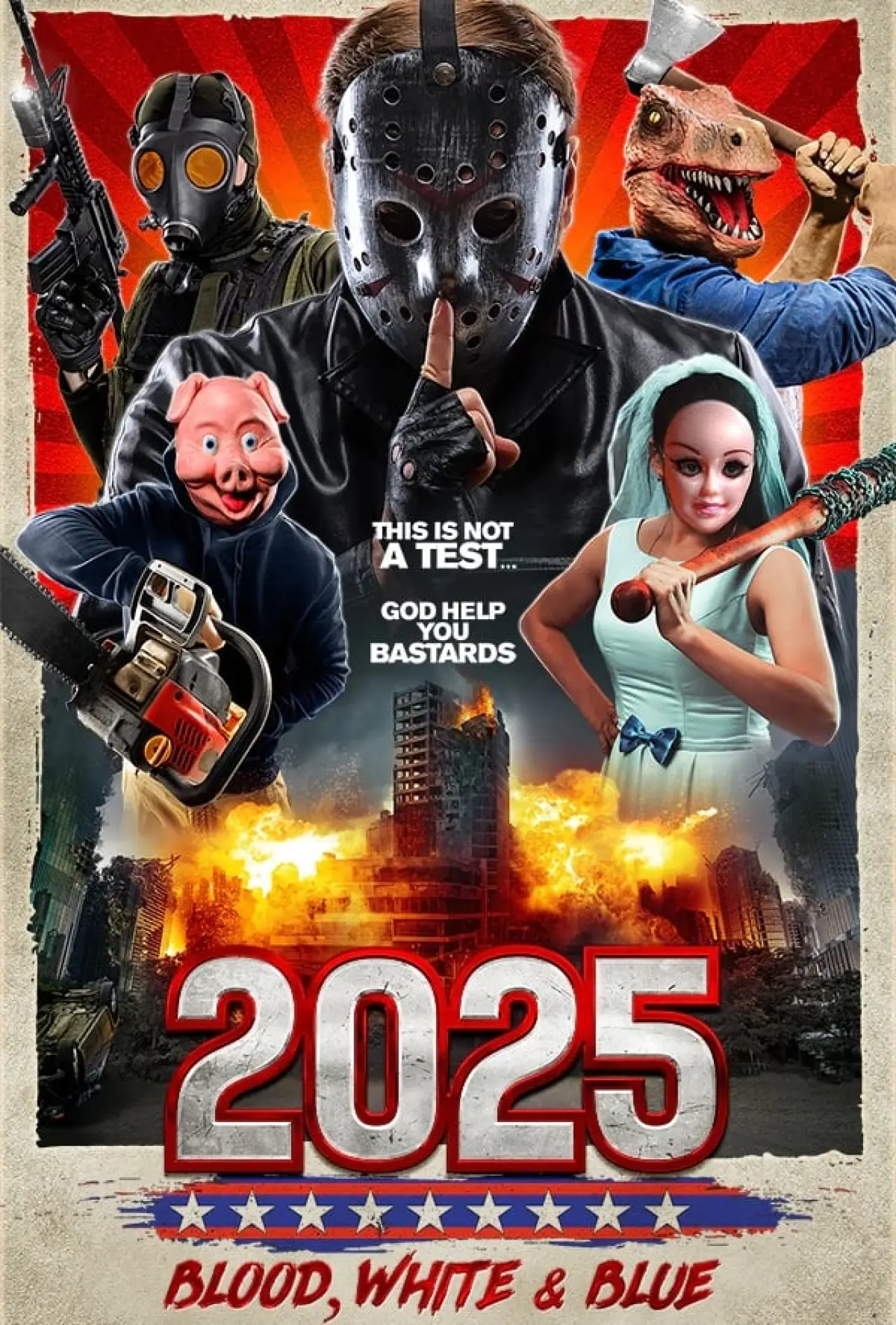Movie poster "Blood, White & Blue"