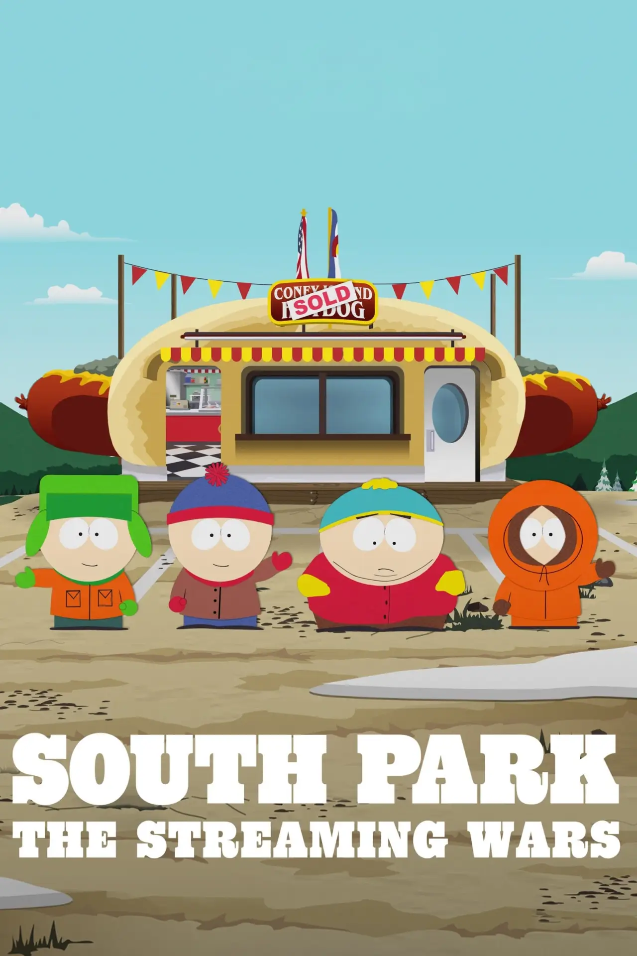 Movie poster "South Park the Streaming Wars"
