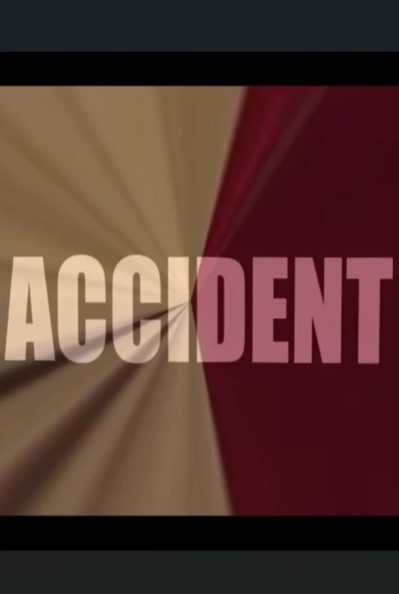 Movie poster "Accident"