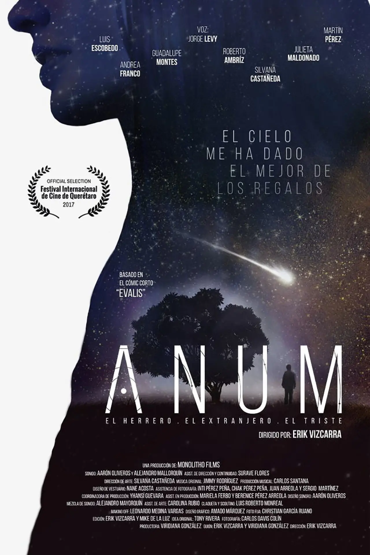 Movie poster "Anum"