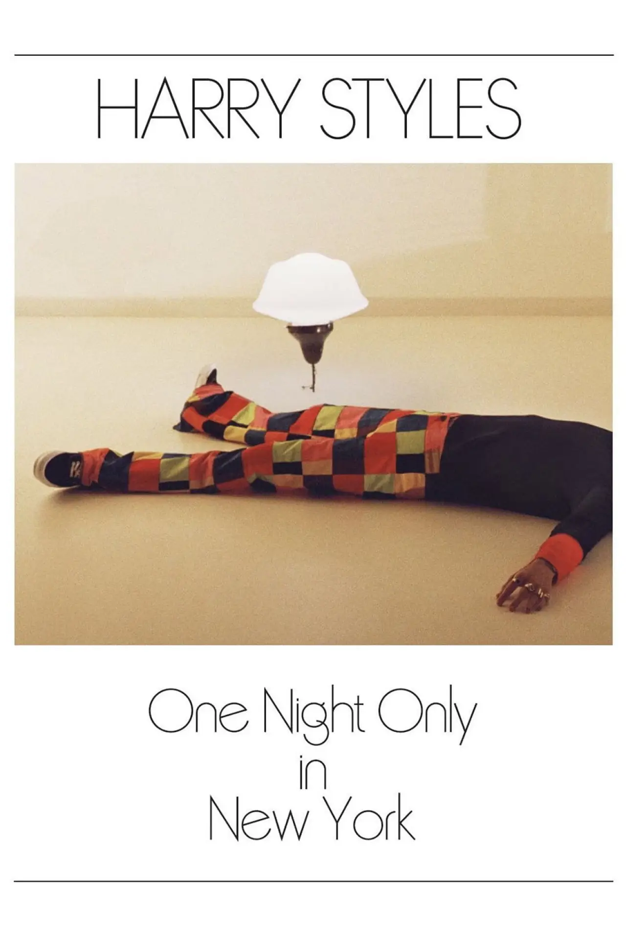 Movie poster "Harry Styles - One Night Only in New York"