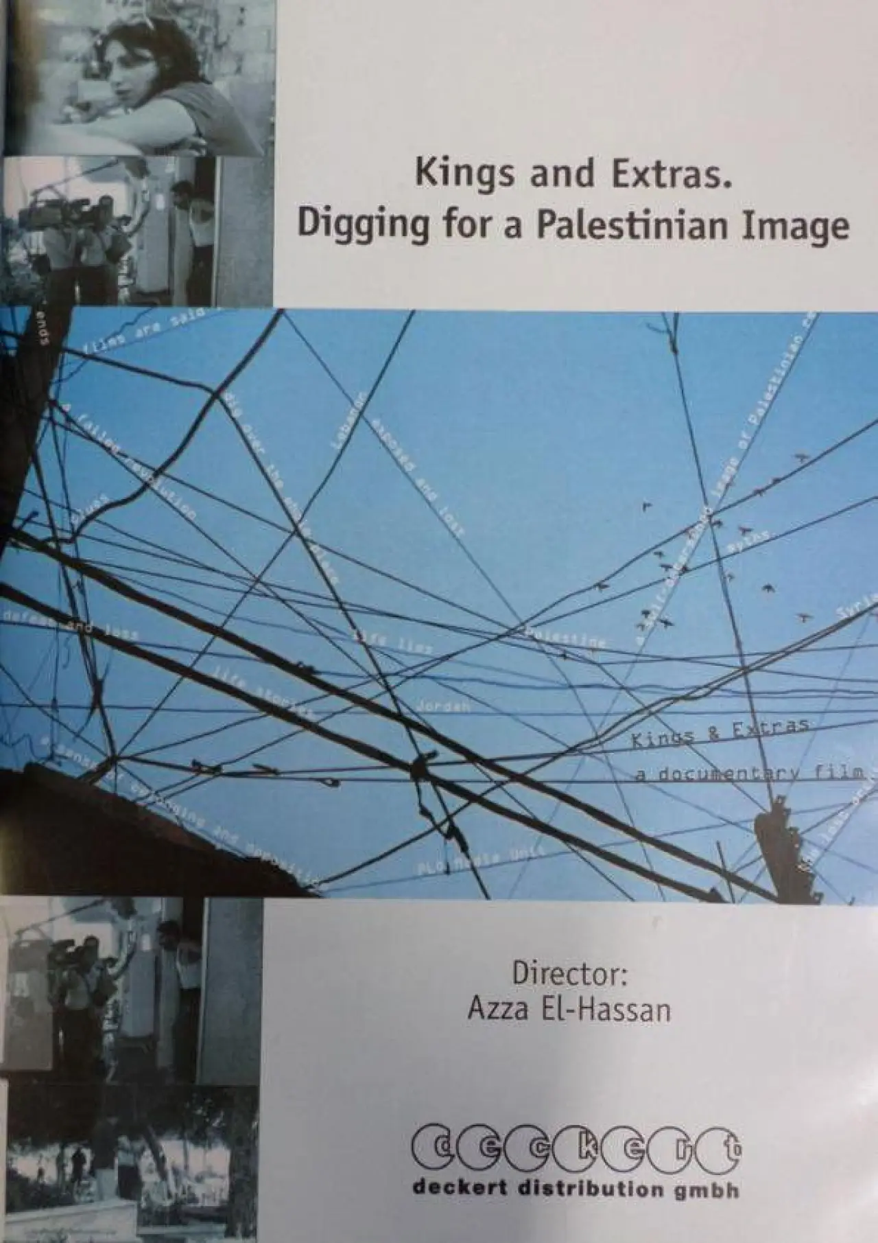 Movie poster "Kings and Extras: Digging for a Palestinian Image"