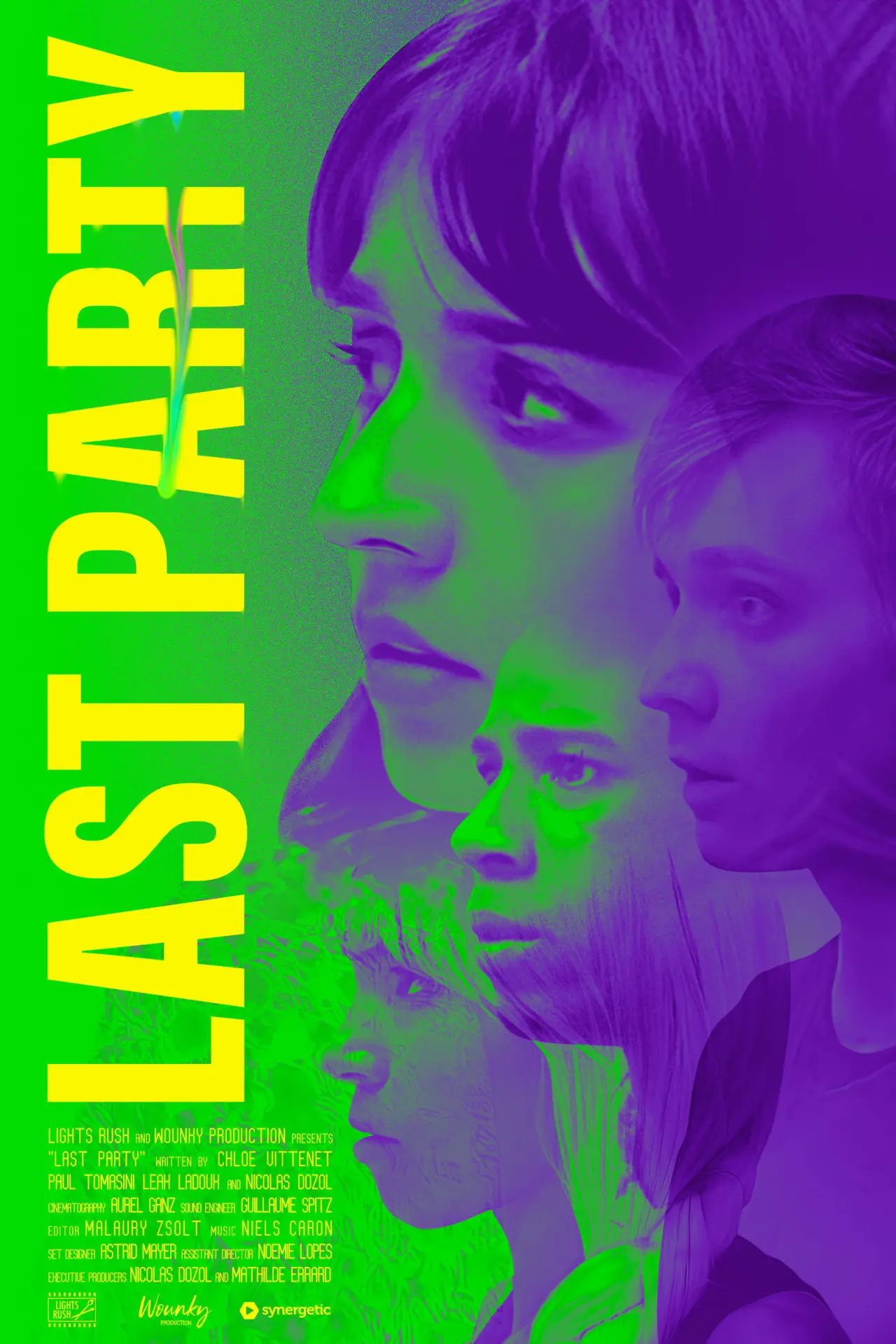 Movie poster "Last Party"