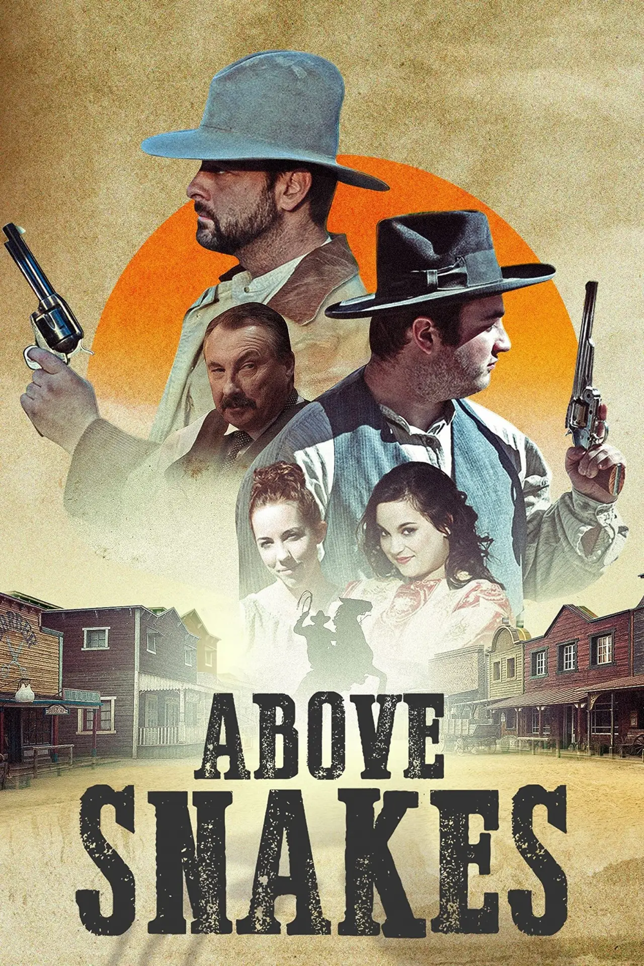 Movie poster "Above Snakes"