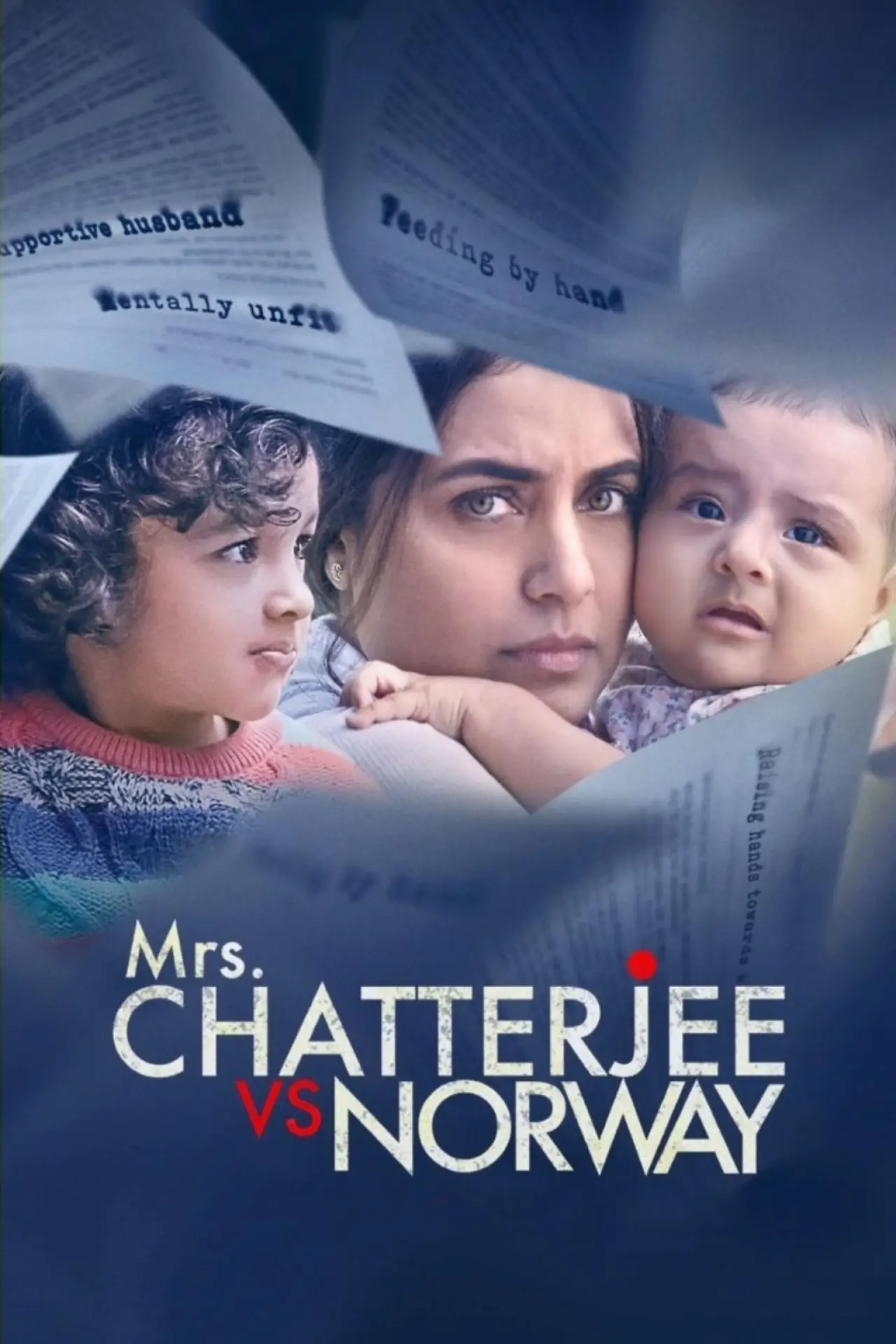 Movie poster "Mrs. Chatterjee Vs Norway"
